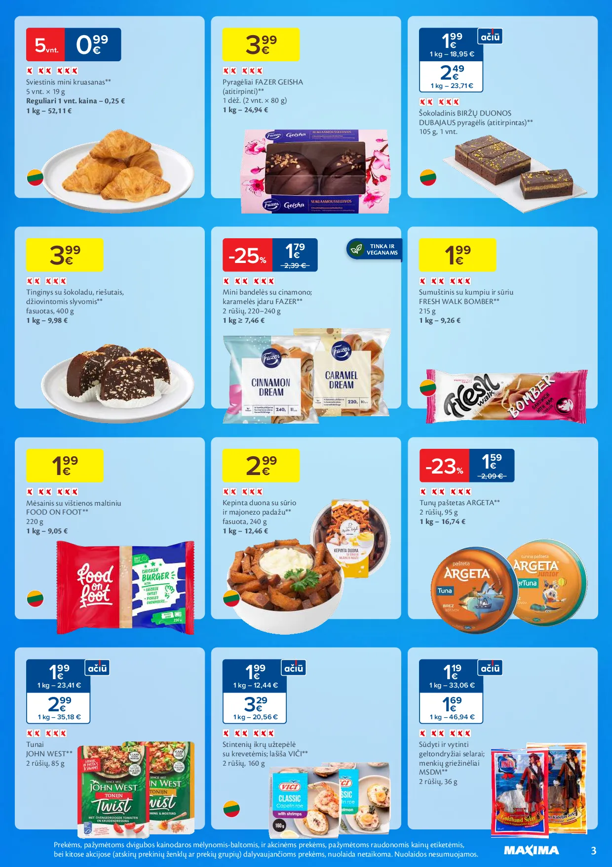 Maxima saldumynų ir užkandžių mėnuo – 3 psl.