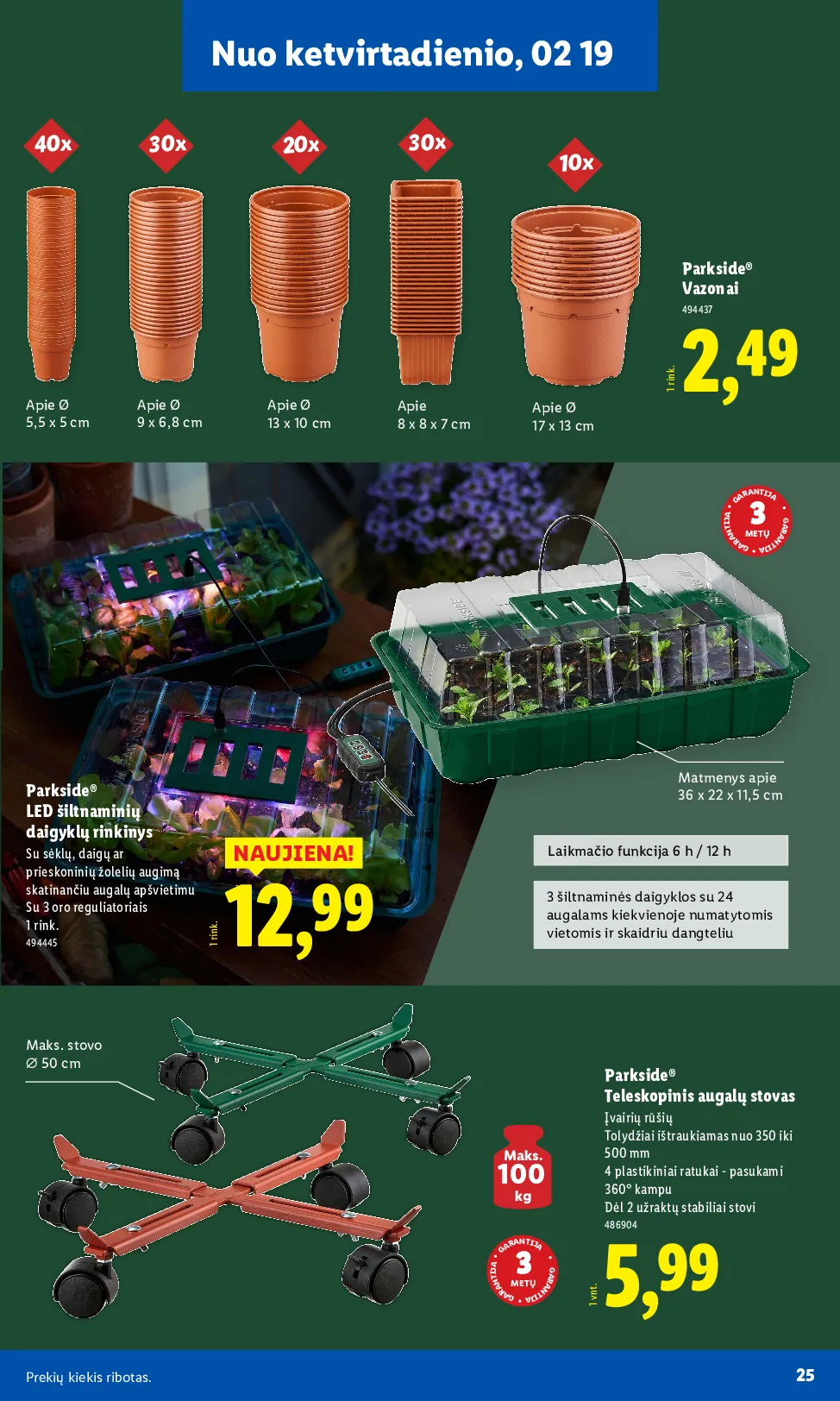 Lidl sodui valio – 13 psl.