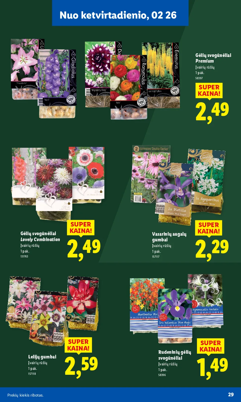 Lidl sodui valio – 17 psl.