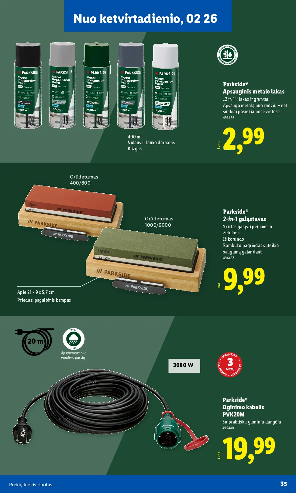 Lidl sodui valio – 23 psl.