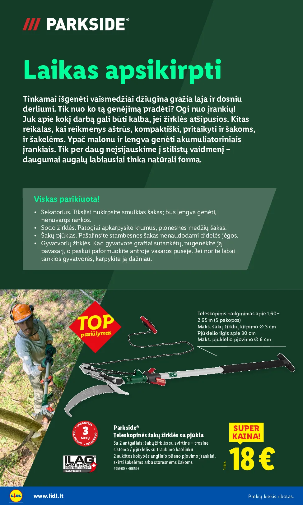 Lidl sodui valio – 26 psl.