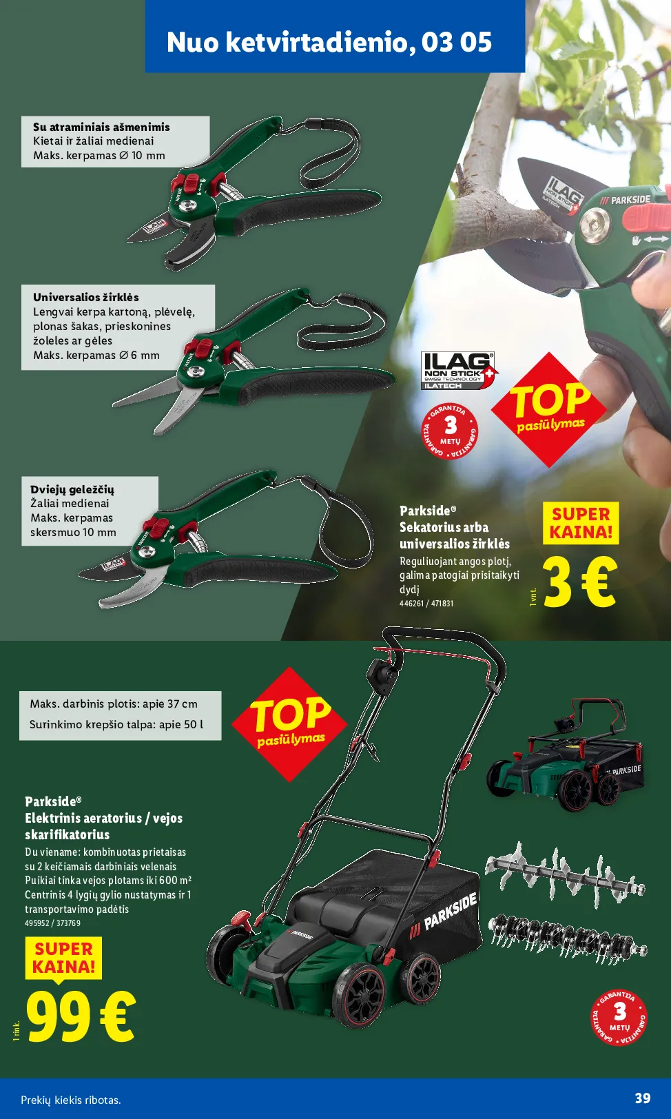 Lidl sodui valio – 27 psl.