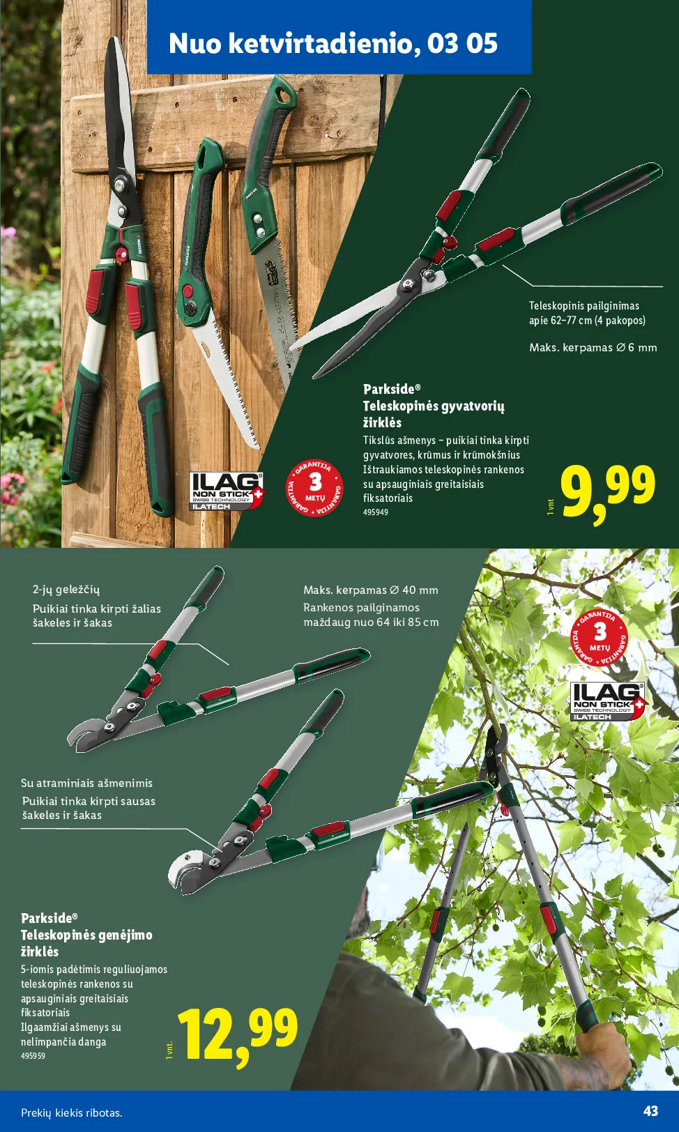 Lidl sodui valio – 31 psl.