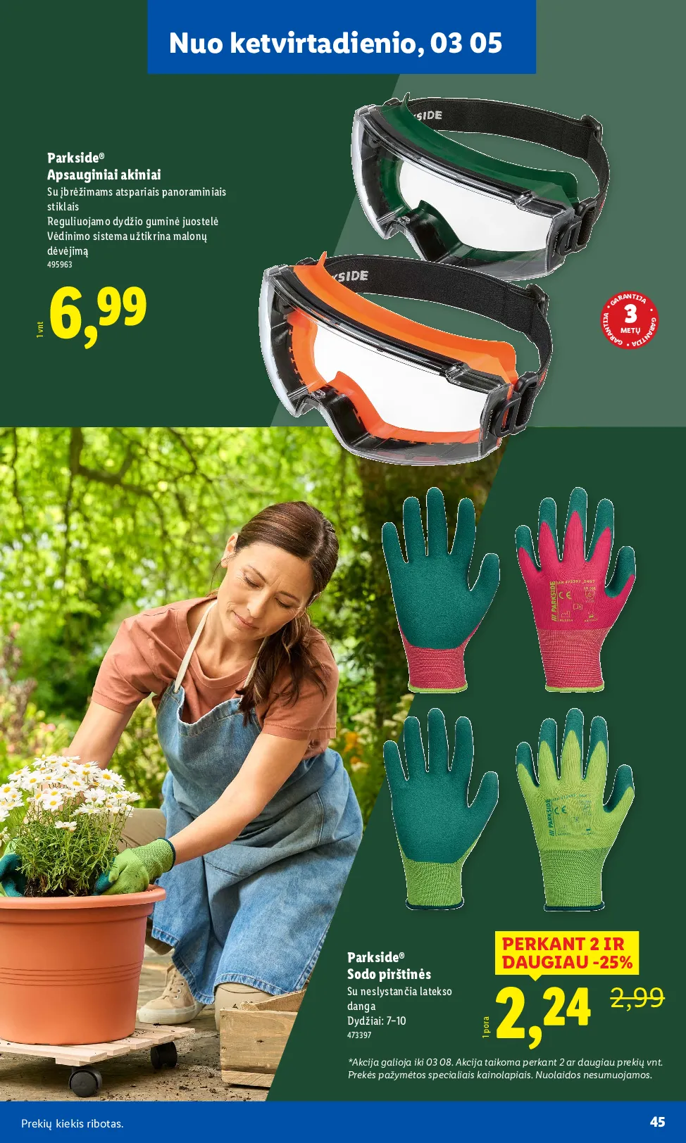 Lidl sodui valio – 33 psl.