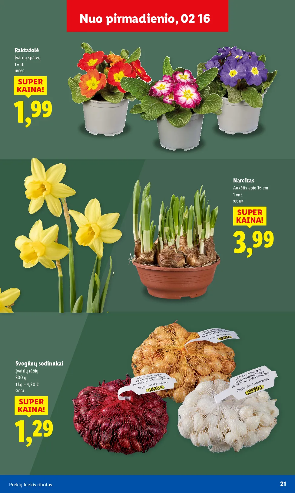 Lidl sodui valio – 9 psl.