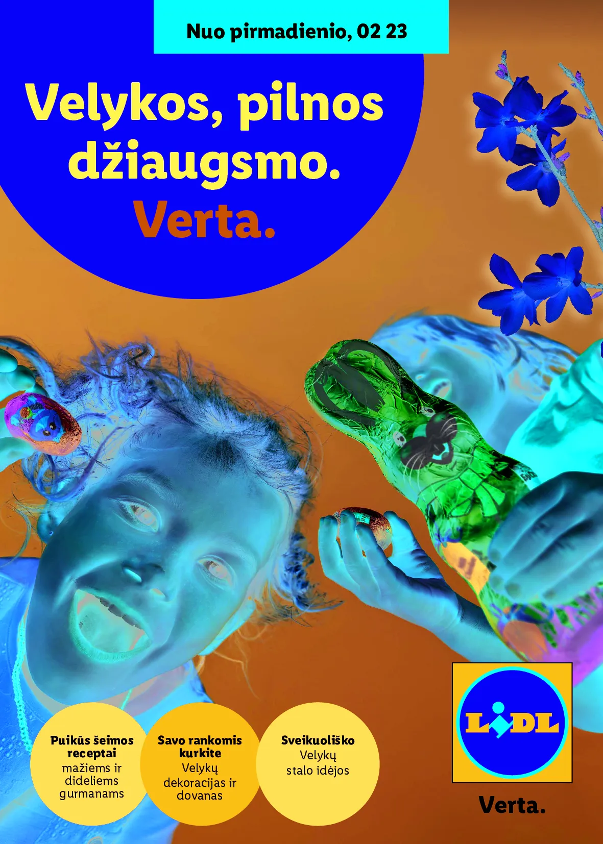 Lidl Velykinis prekių katalogas – 1 psl.