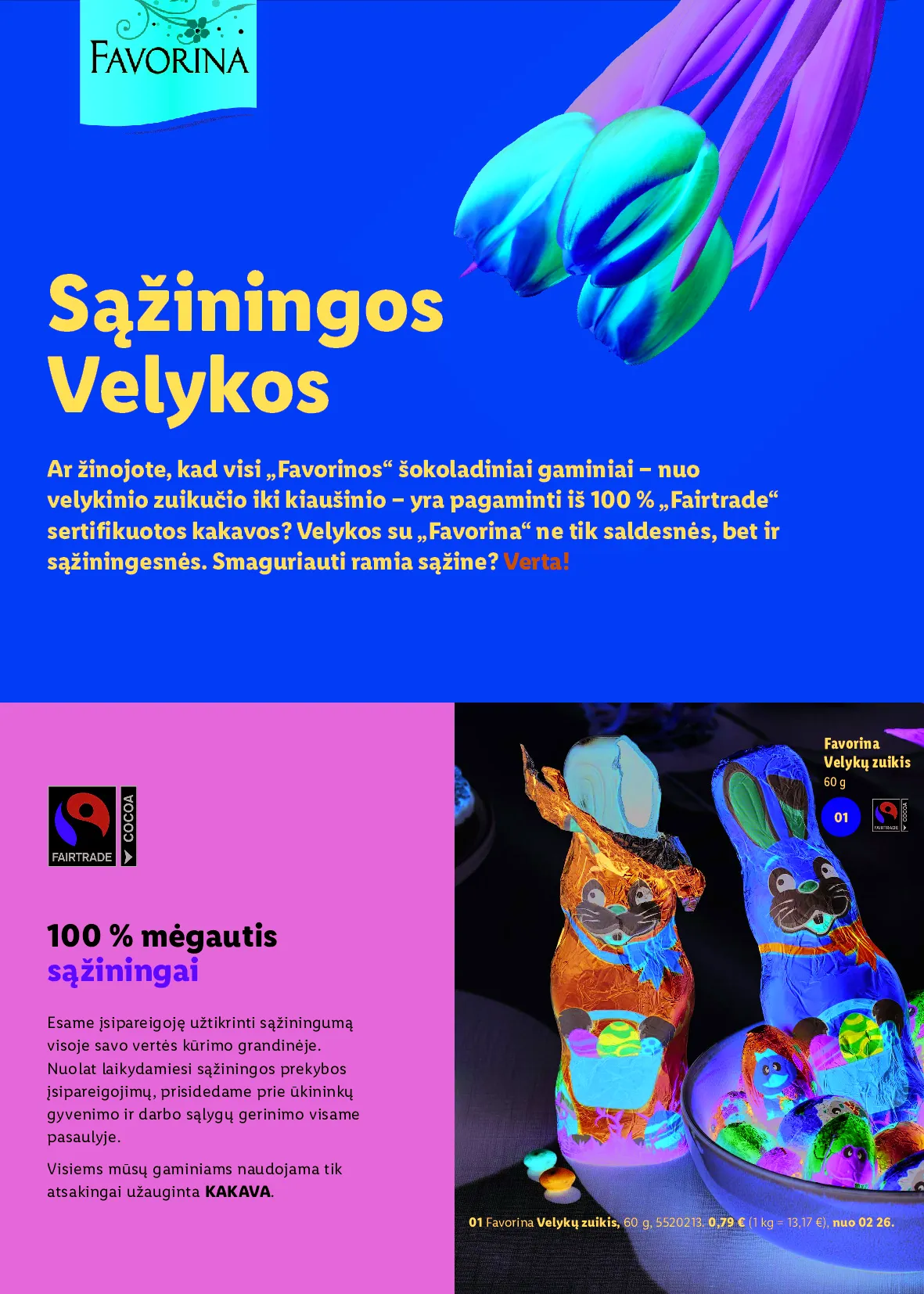 Lidl Velykinis prekių katalogas – 20 psl.