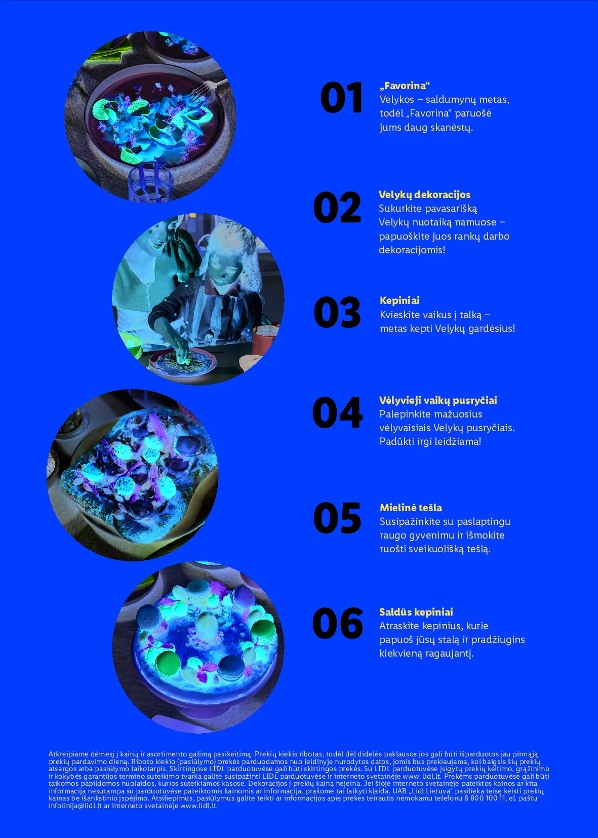 Lidl Velykinis prekių katalogas – 3 psl.