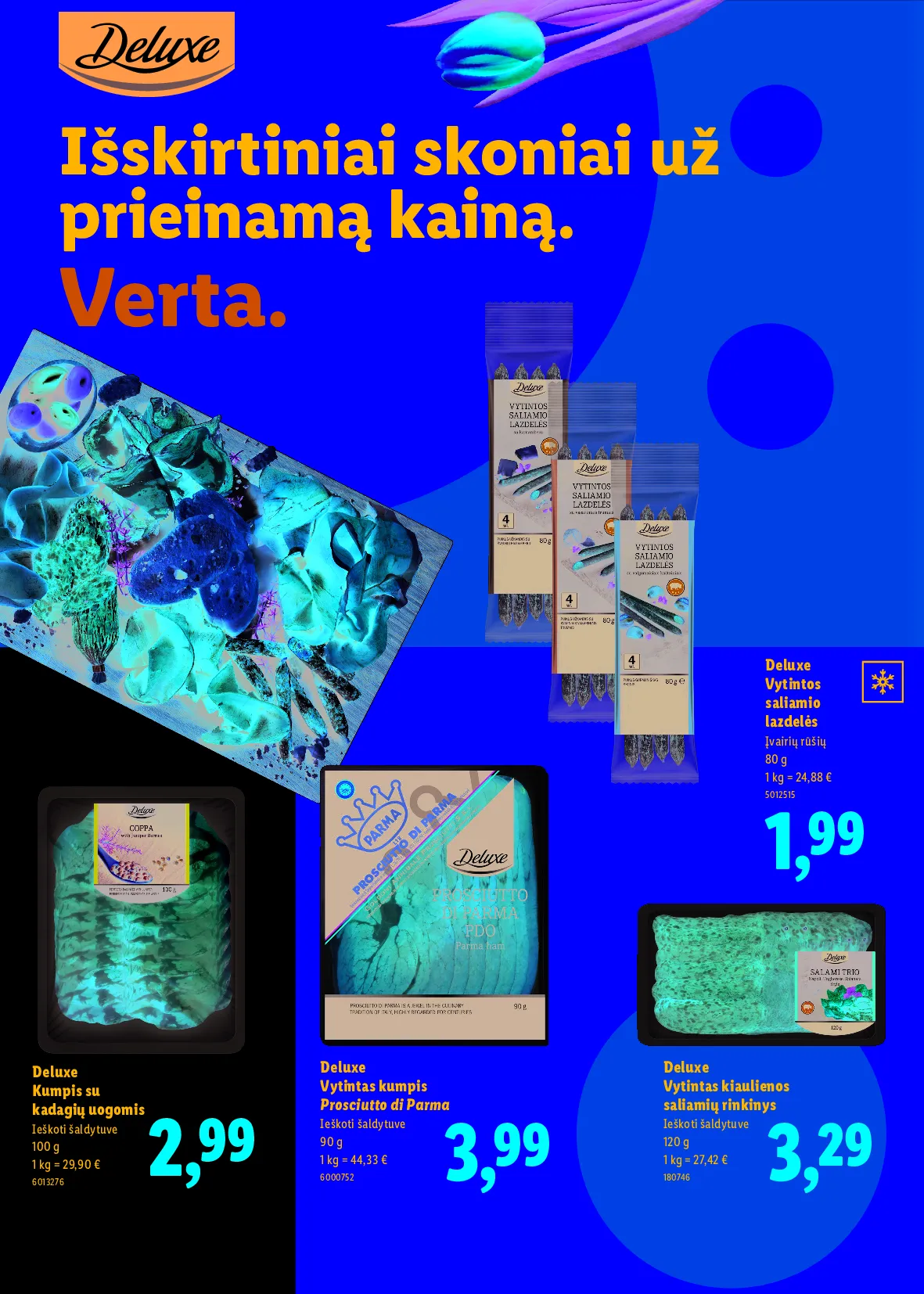 Lidl Velykinis prekių katalogas – 4 psl.