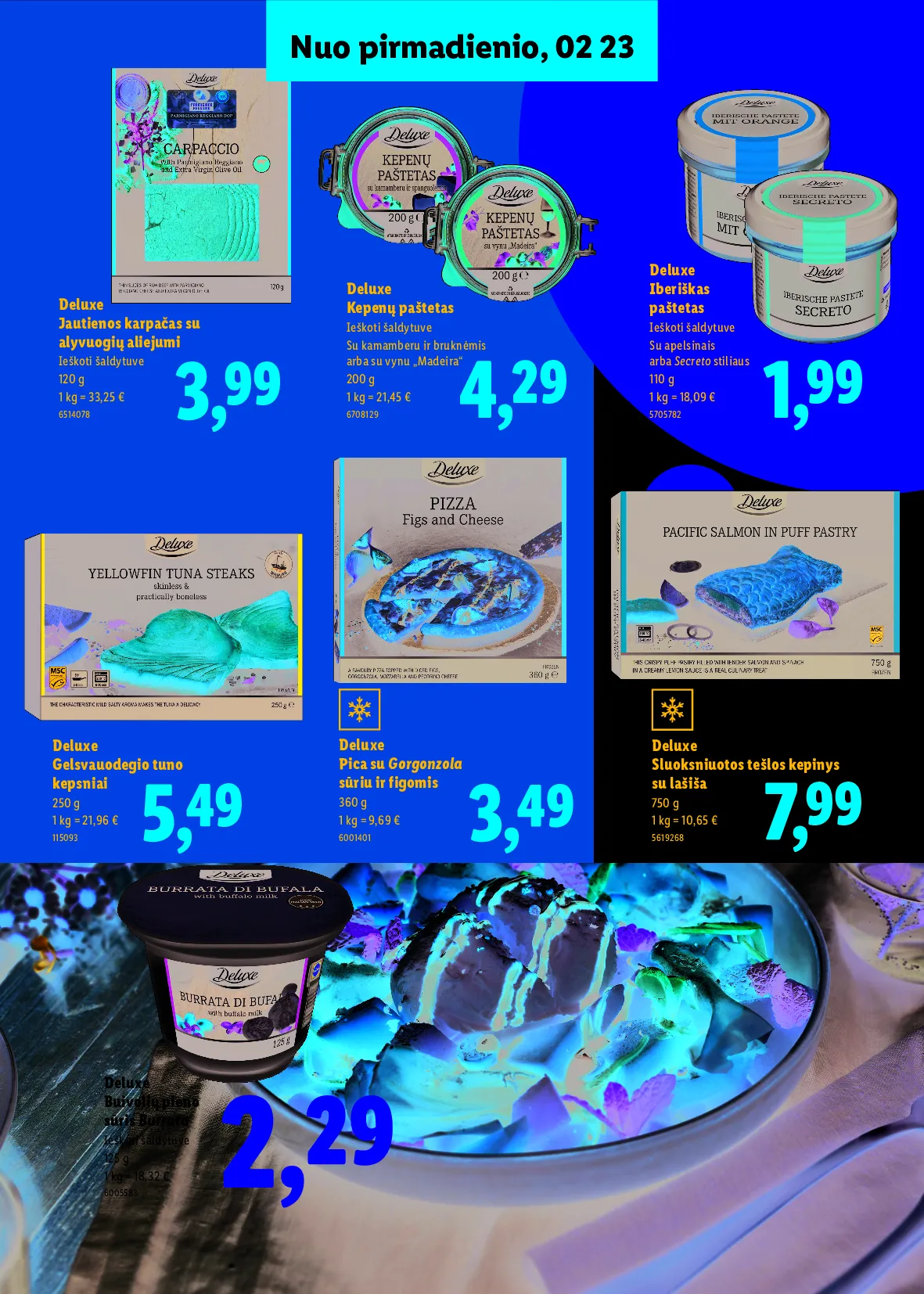 Lidl Velykinis prekių katalogas – 5 psl.