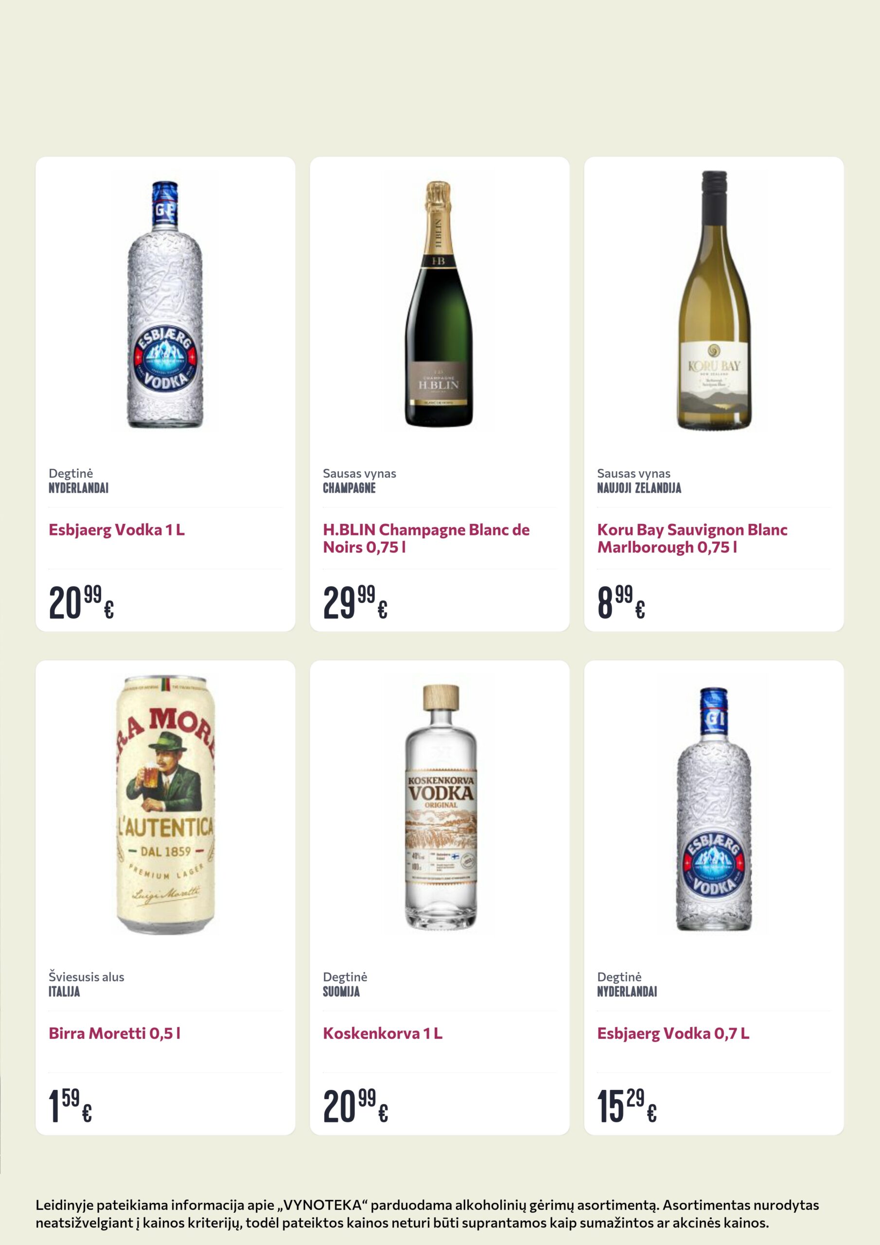 Vynoteka akcijos šią savaitę. Galioja nuo 2026-03-23 iki 2026-04-05 – 21 psl.