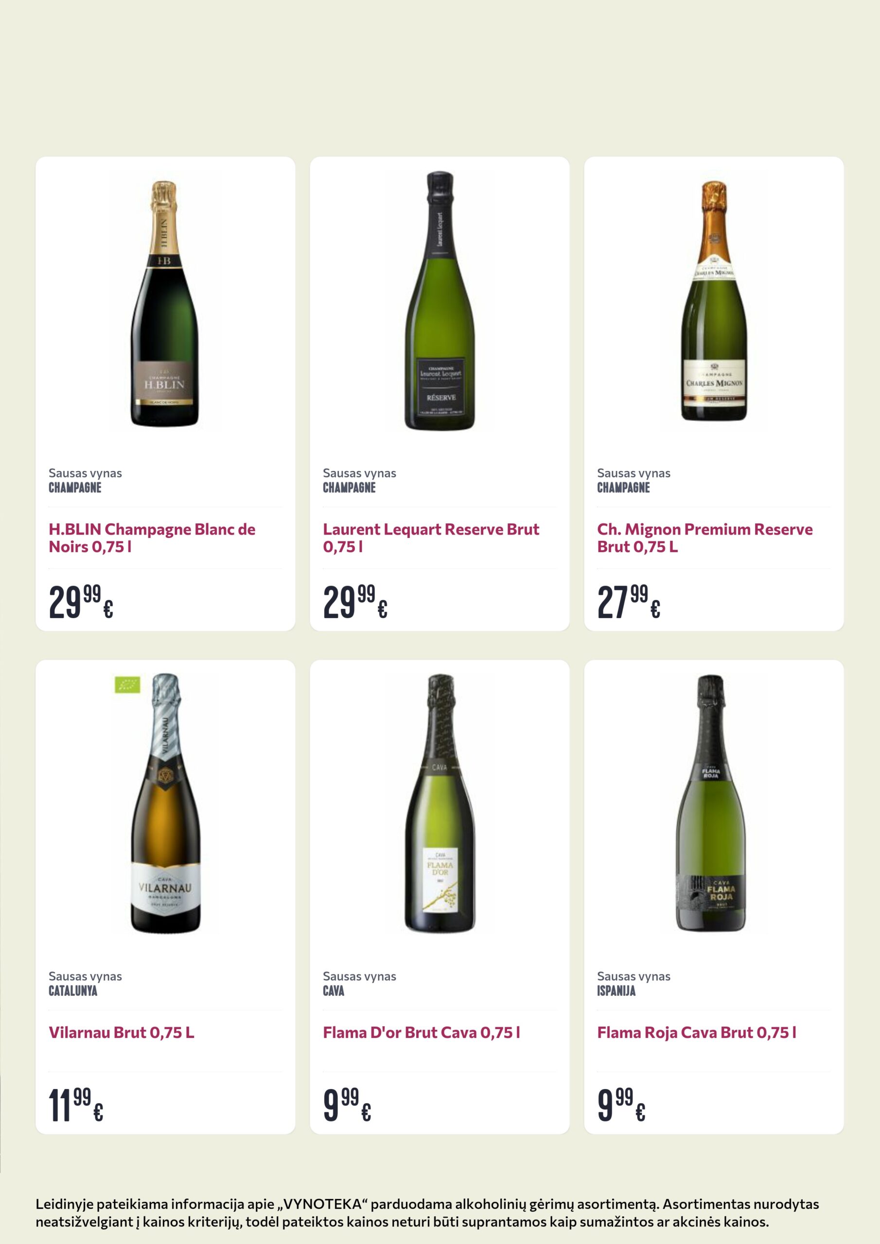 Vynoteka akcijos šią savaitę. Galioja nuo 2026-03-23 iki 2026-04-05 – 12 psl.
