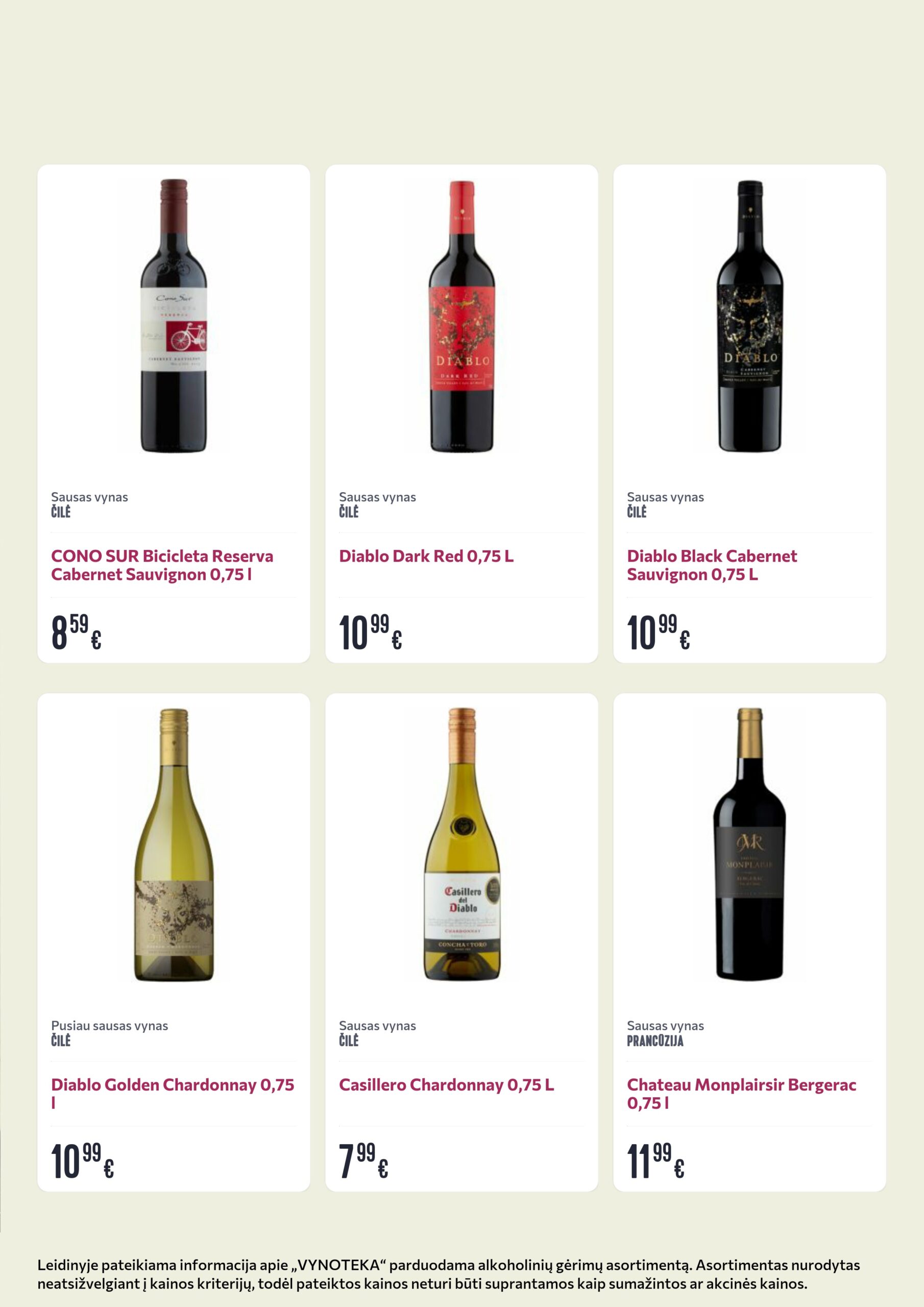 Vynoteka akcijos šią savaitę. Galioja nuo 2026-03-23 iki 2026-04-05 – 8 psl.