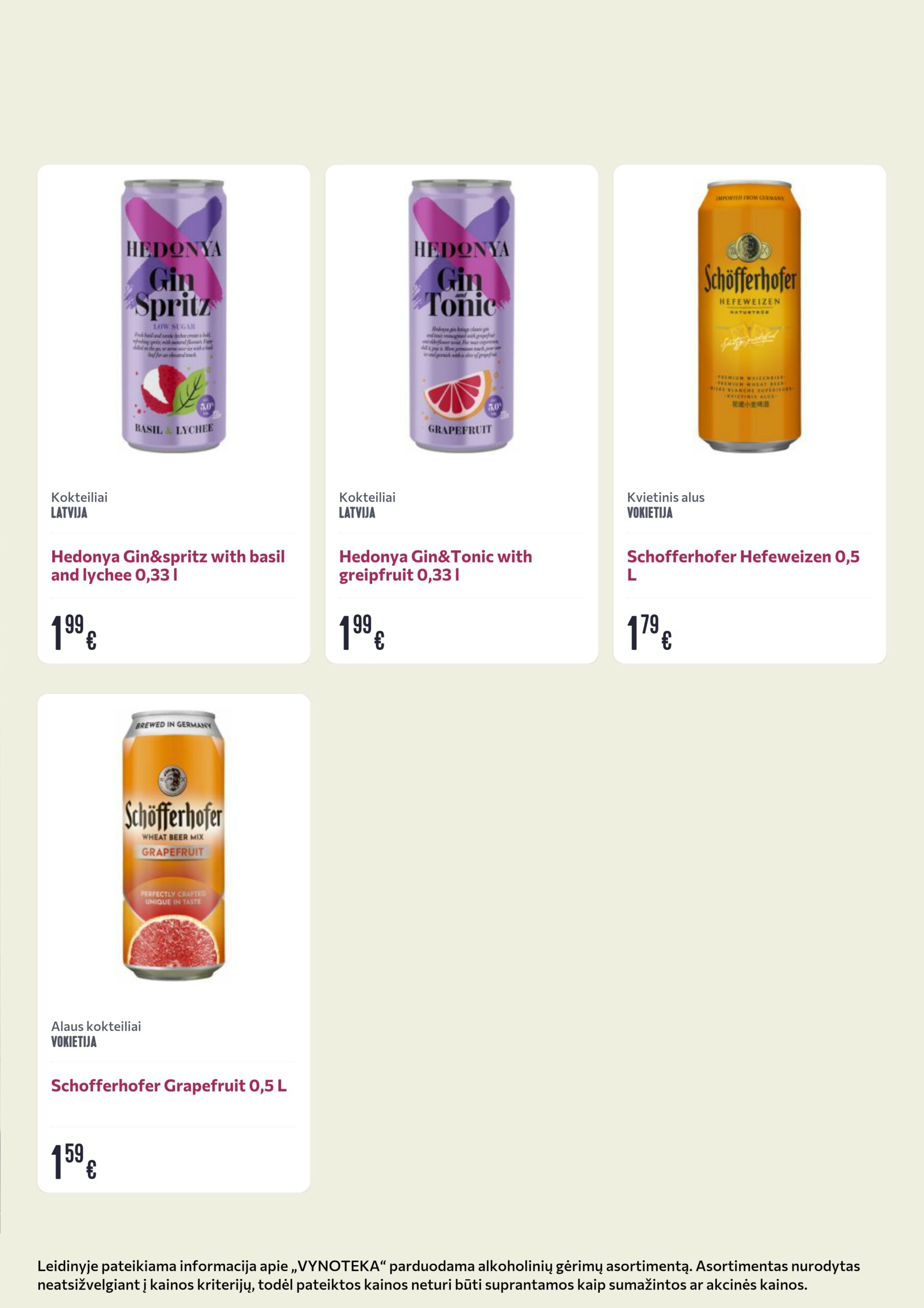 Vynoteka akcijos šią savaitę. Galioja nuo 2026-03-23 iki 2026-04-05 – 3 psl.
