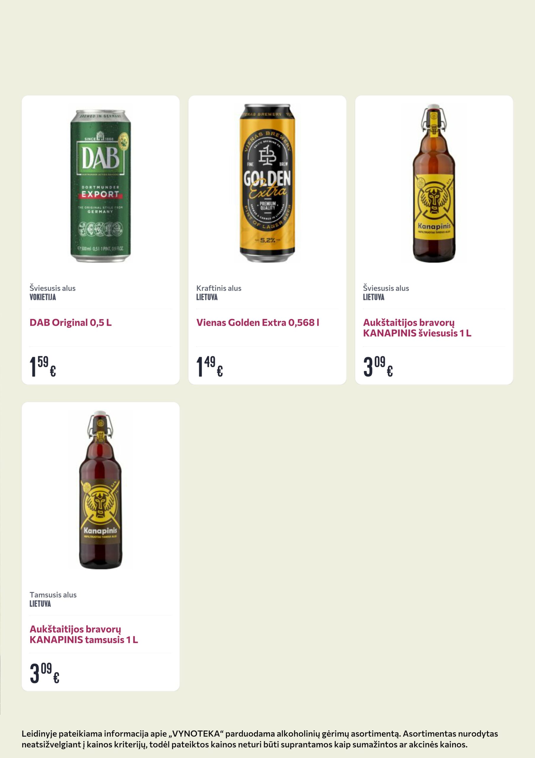 Vynoteka akcijos šią savaitę. Galioja nuo 2026-03-23 iki 2026-04-05 – 2 psl.
