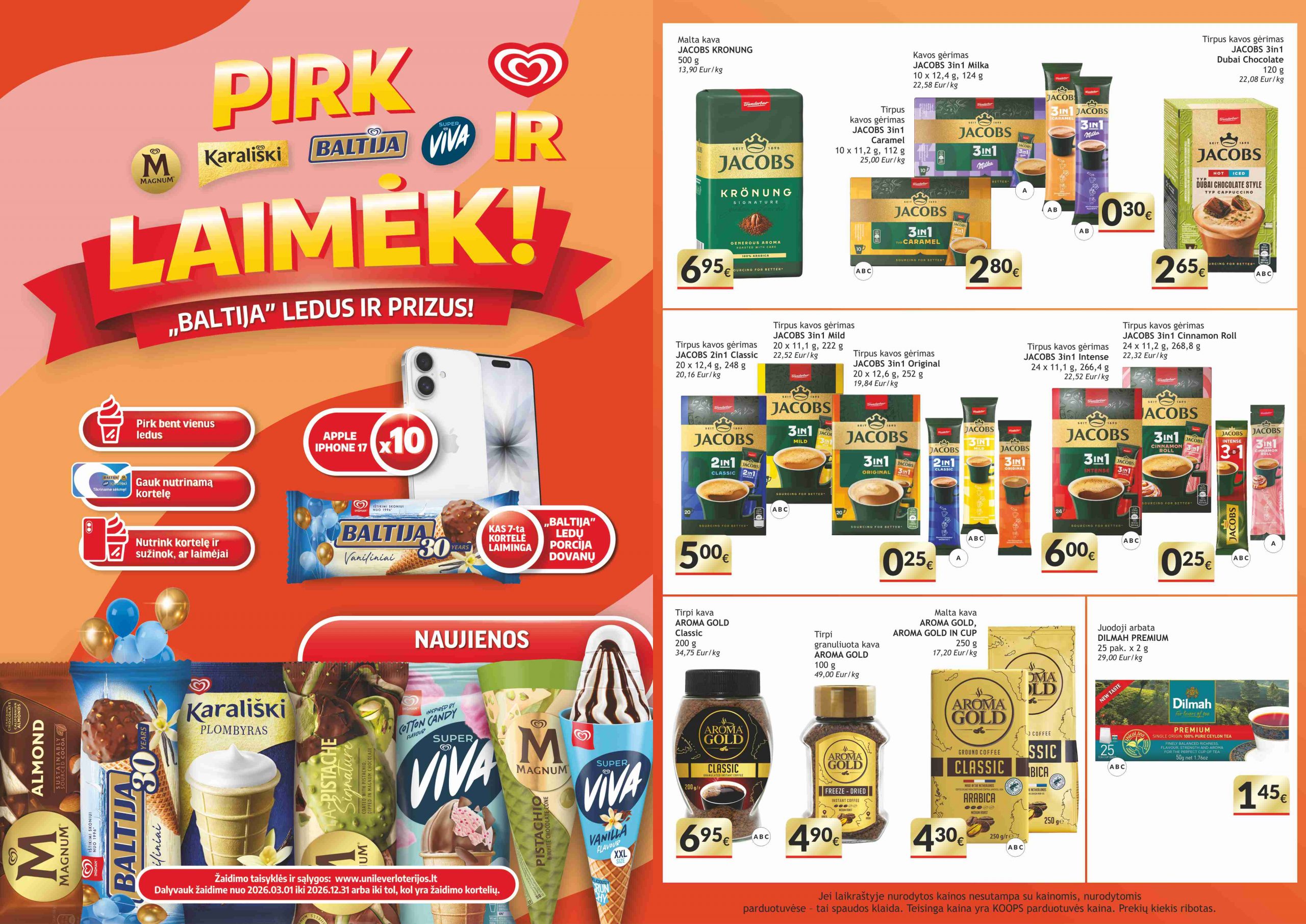 Koops akcijų leidinys – 2 psl.