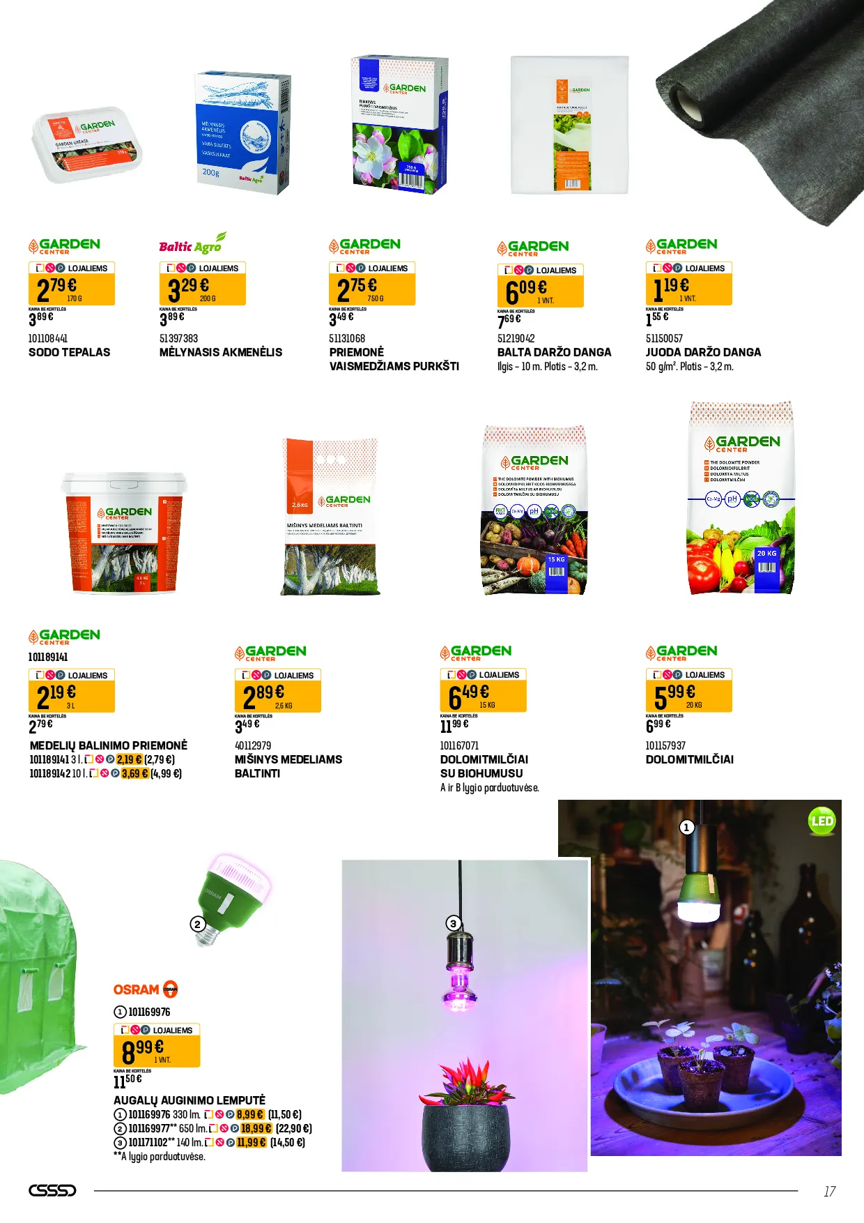 Senukai Namini Garden – 17 psl.