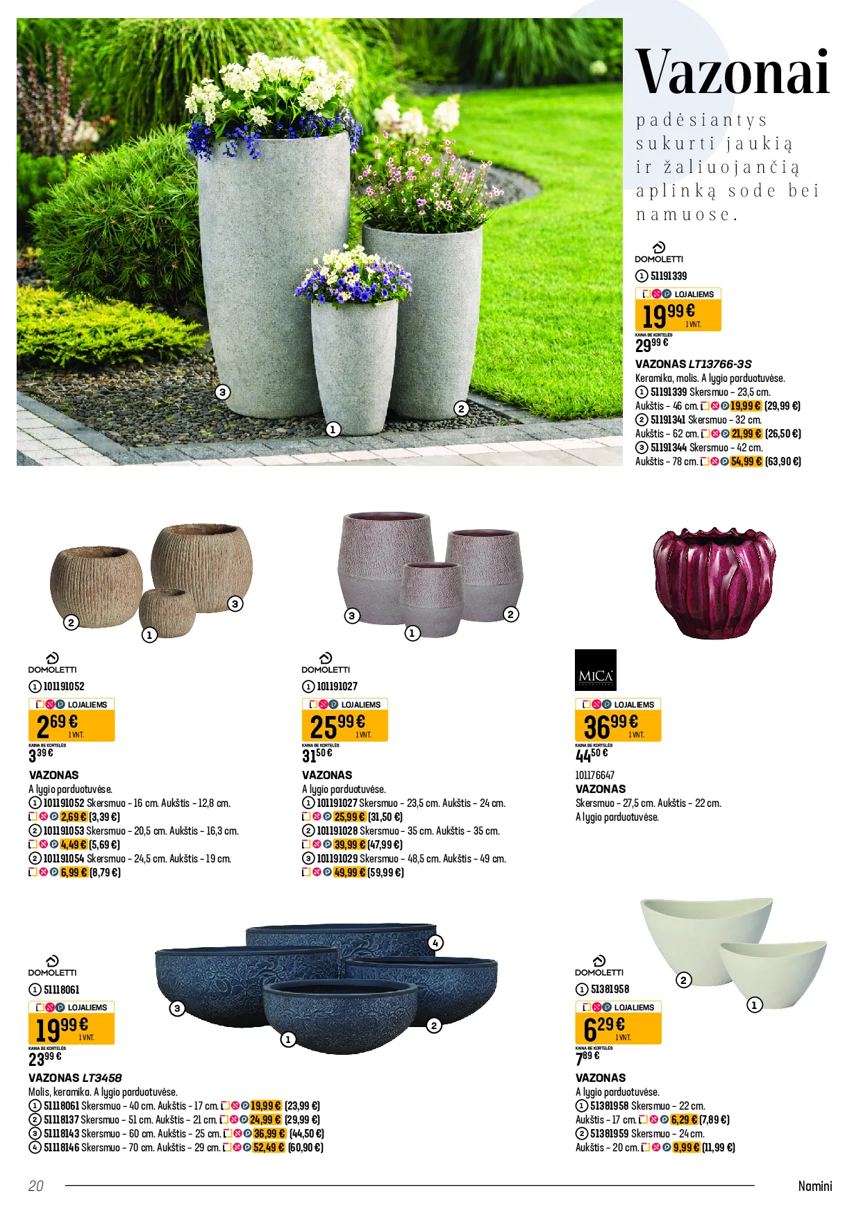 Senukai Namini Garden – 20 psl.