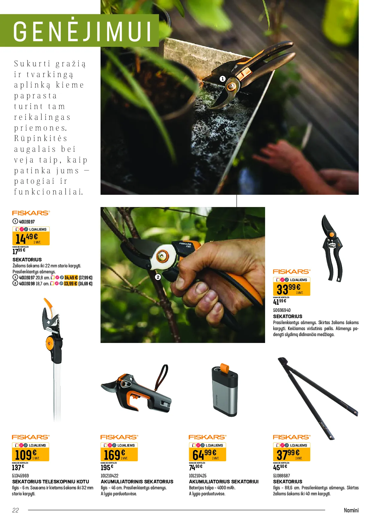 Senukai Namini Garden – 22 psl.