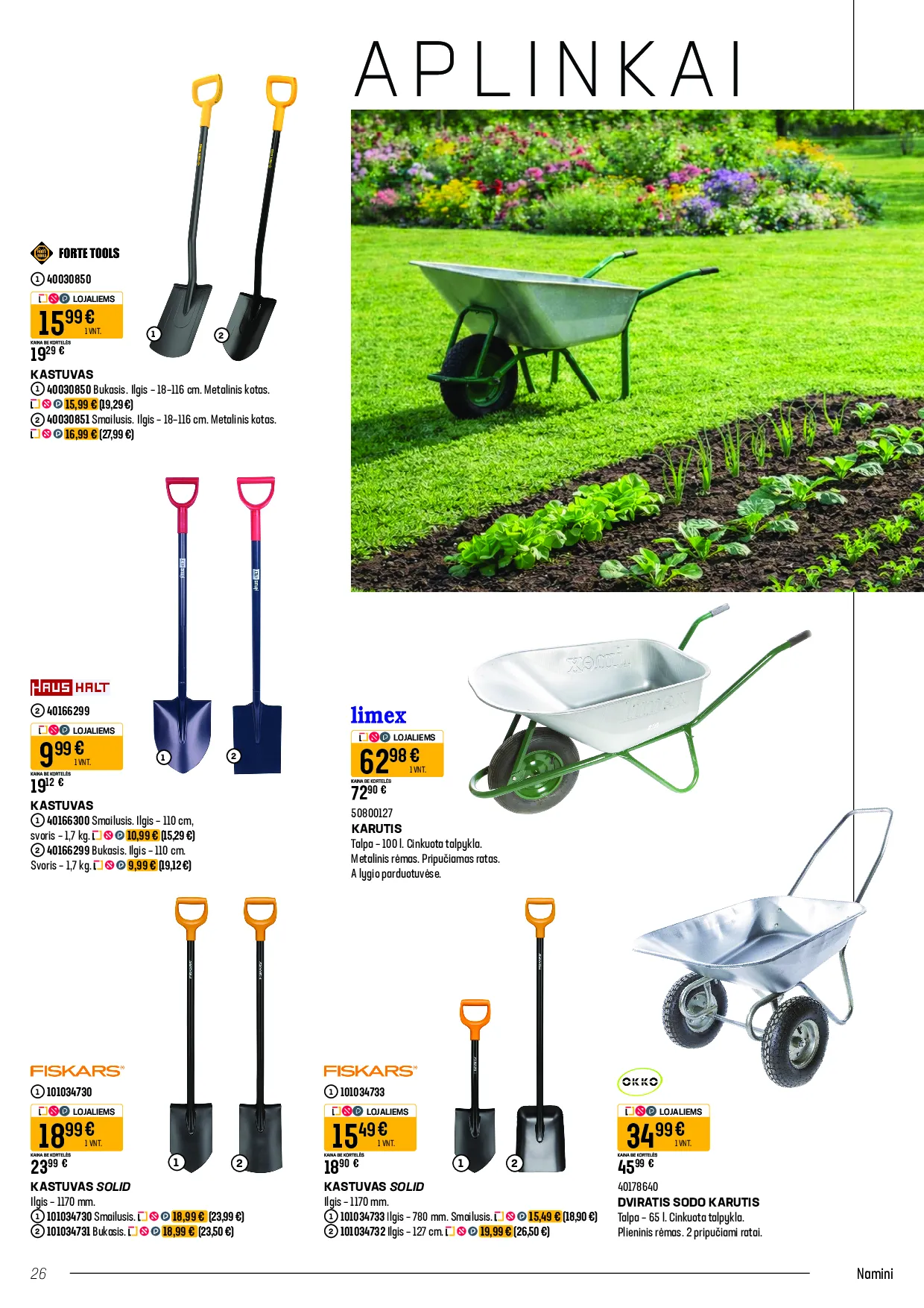 Senukai Namini Garden – 26 psl.