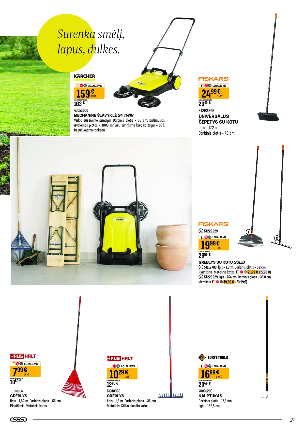 Senukai Namini Garden – 27 psl.