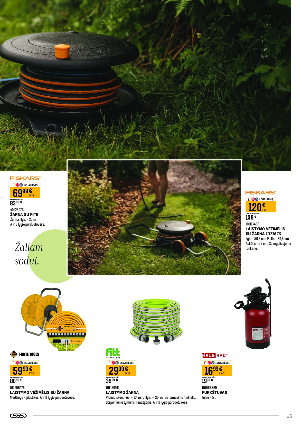 Senukai Namini Garden – 29 psl.