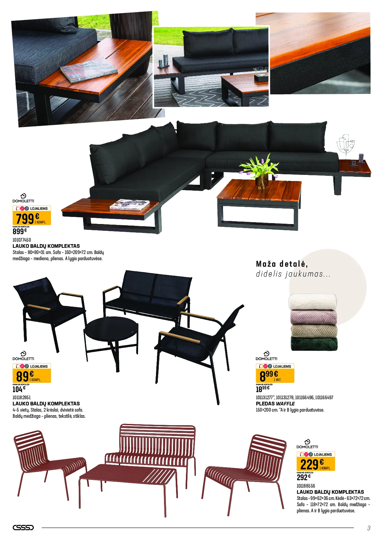 Senukai Namini Garden – 3 psl.