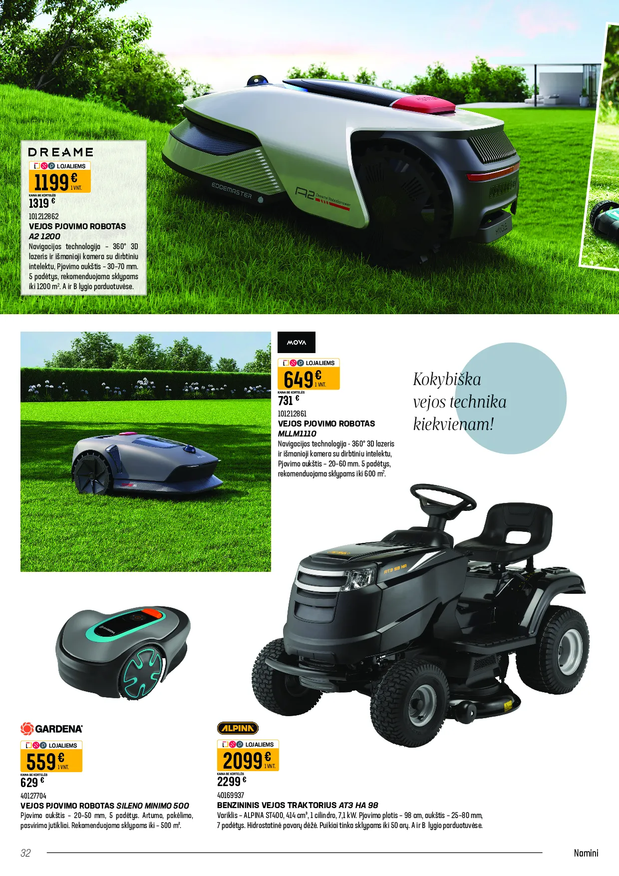 Senukai Namini Garden – 32 psl.