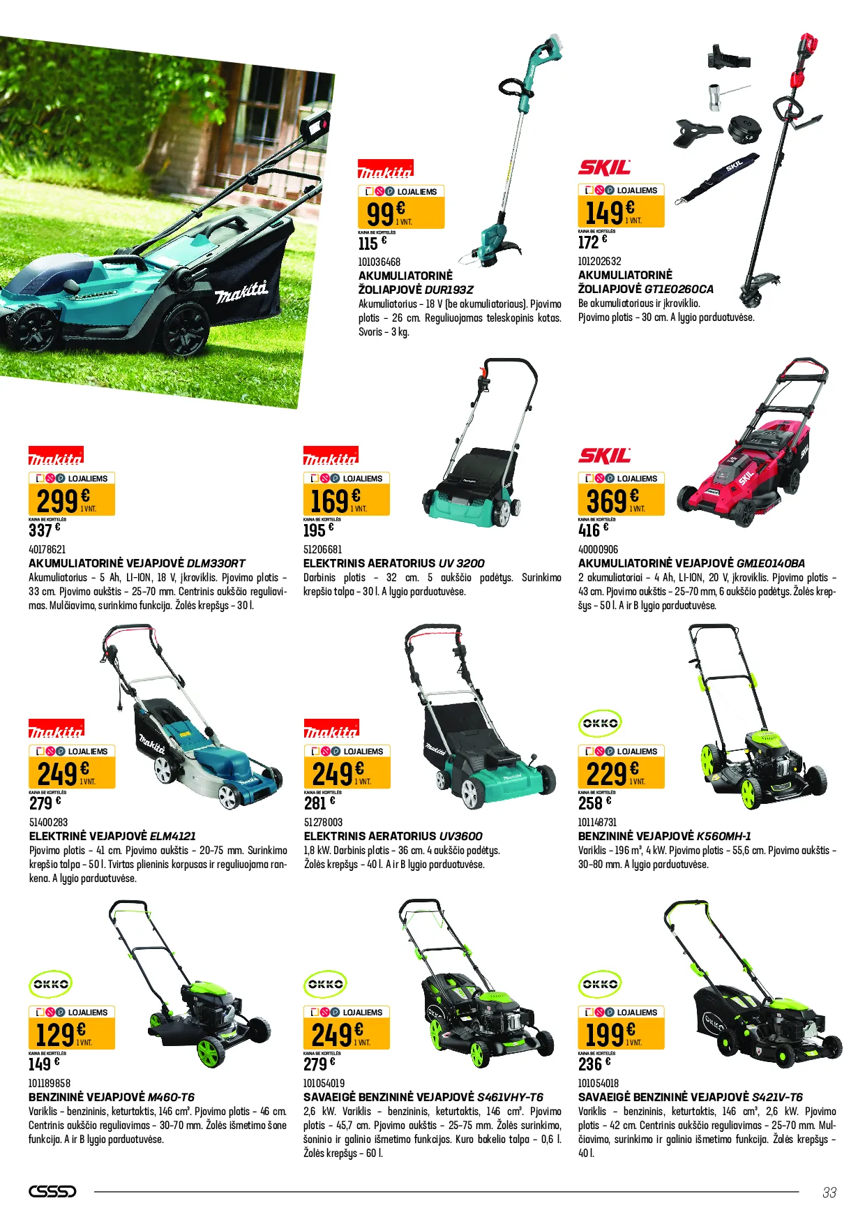 Senukai Namini Garden – 33 psl.