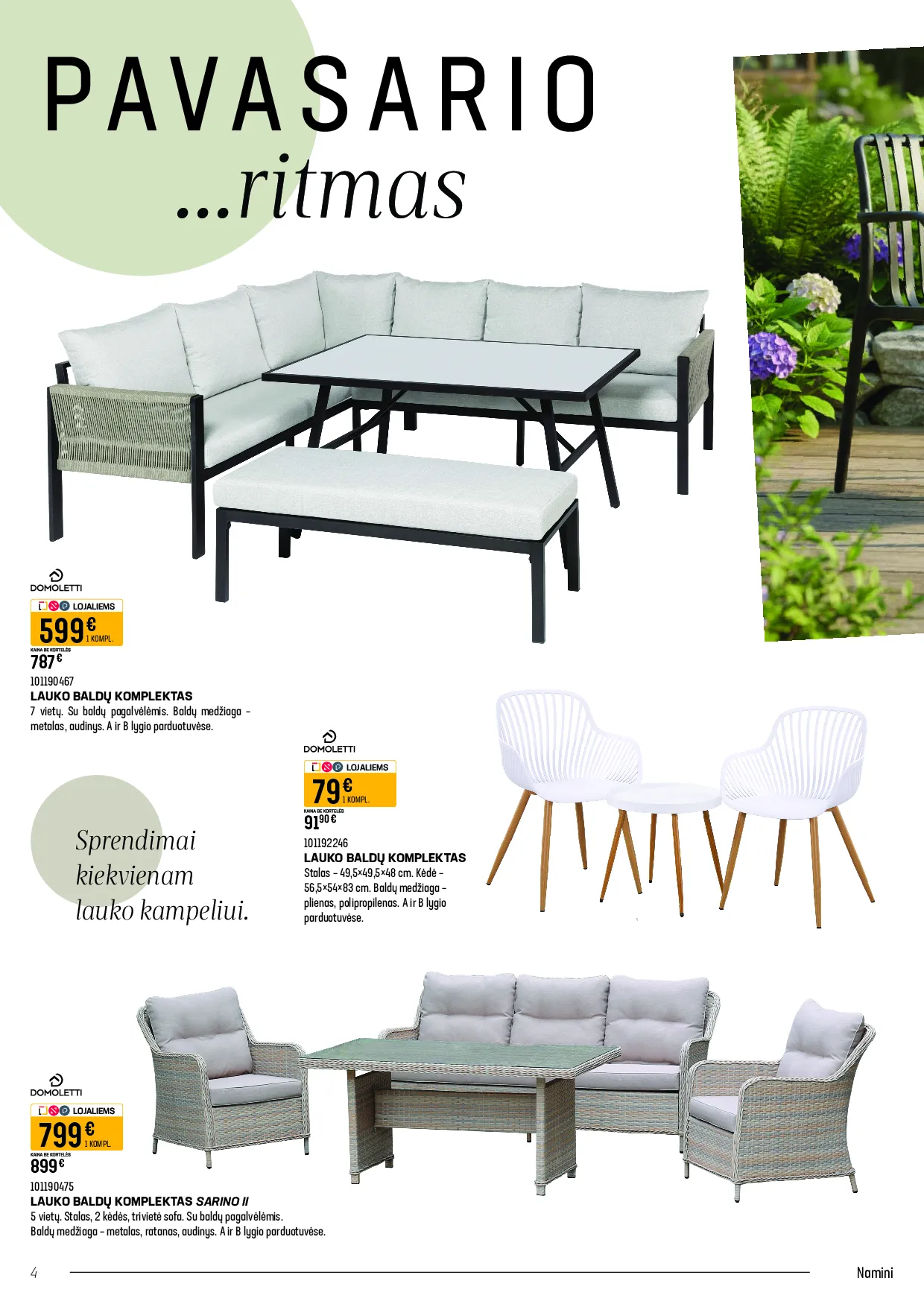 Senukai Namini Garden – 4 psl.