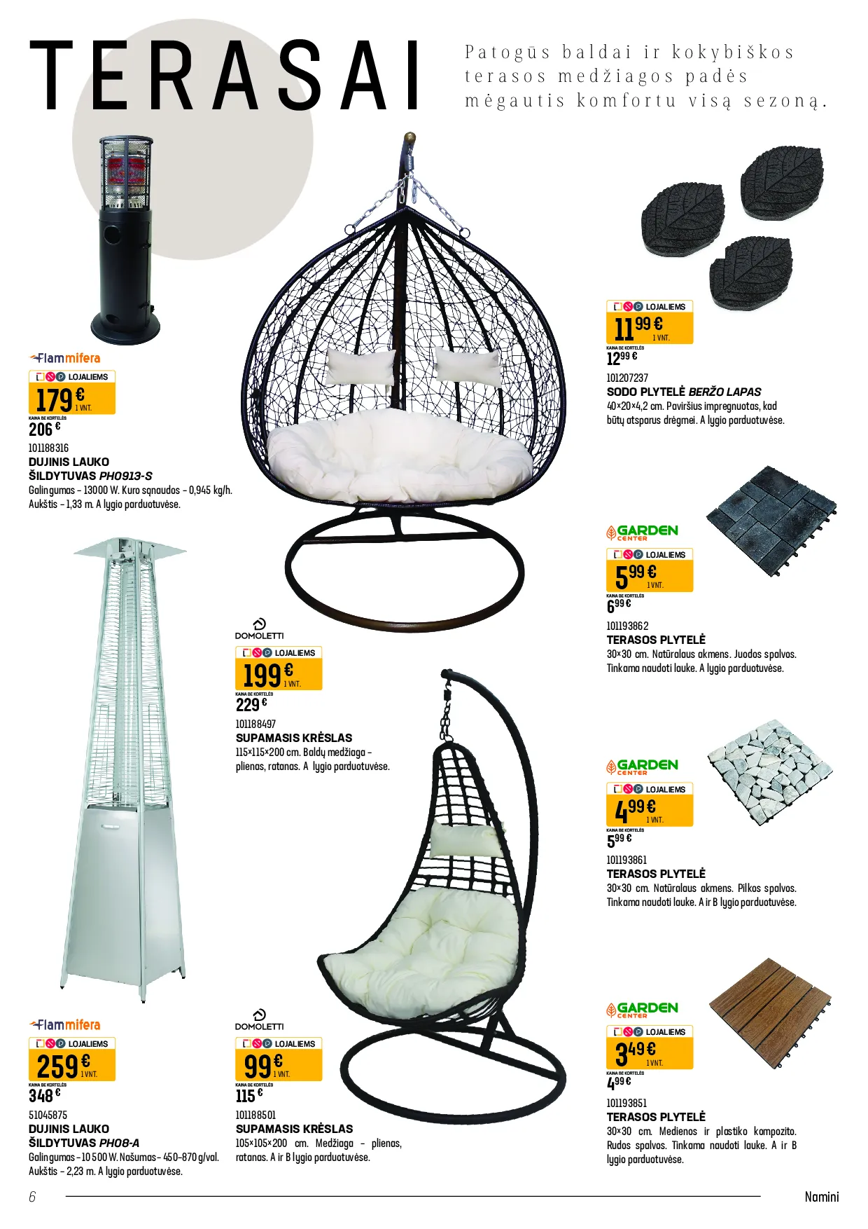 Senukai Namini Garden – 6 psl.