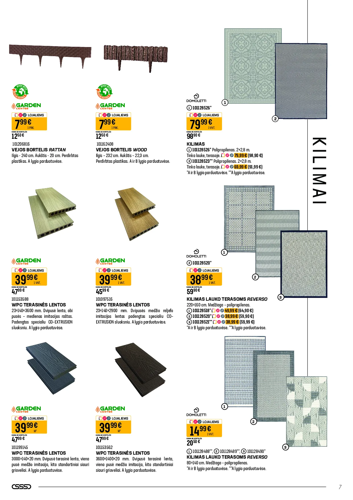 Senukai Namini Garden – 7 psl.