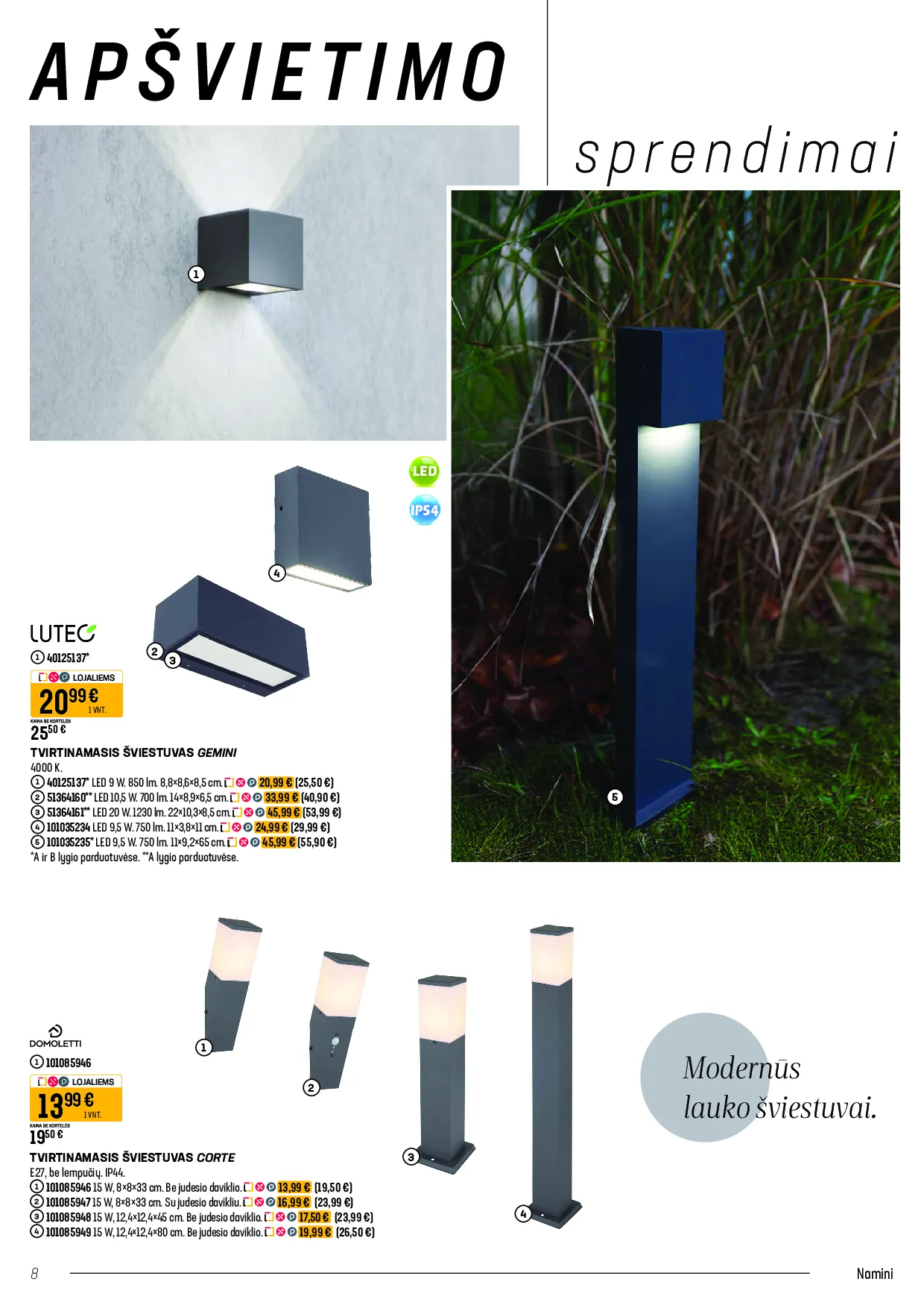 Senukai Namini Garden – 8 psl.