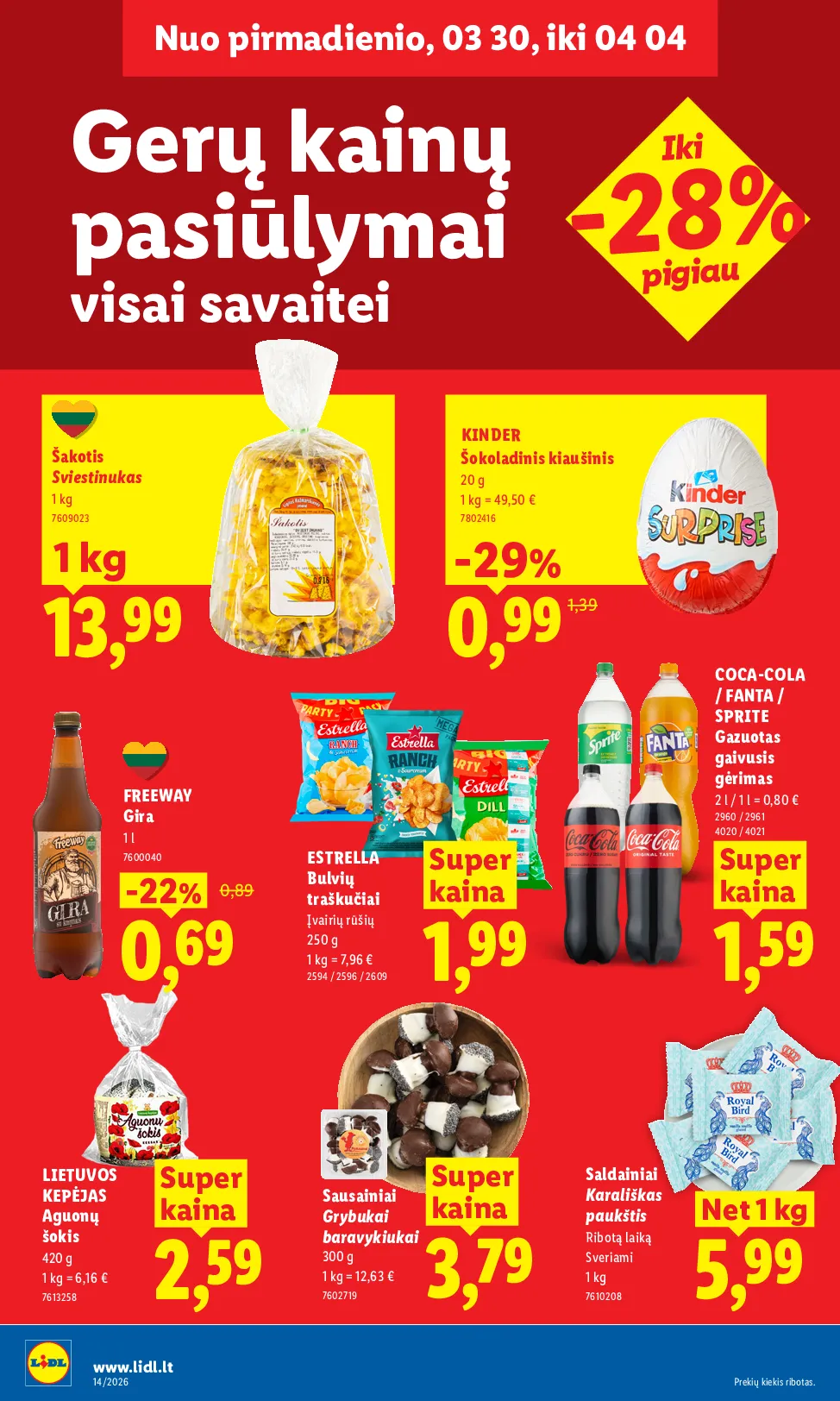 Lidl naujas leidinys – 18 psl.