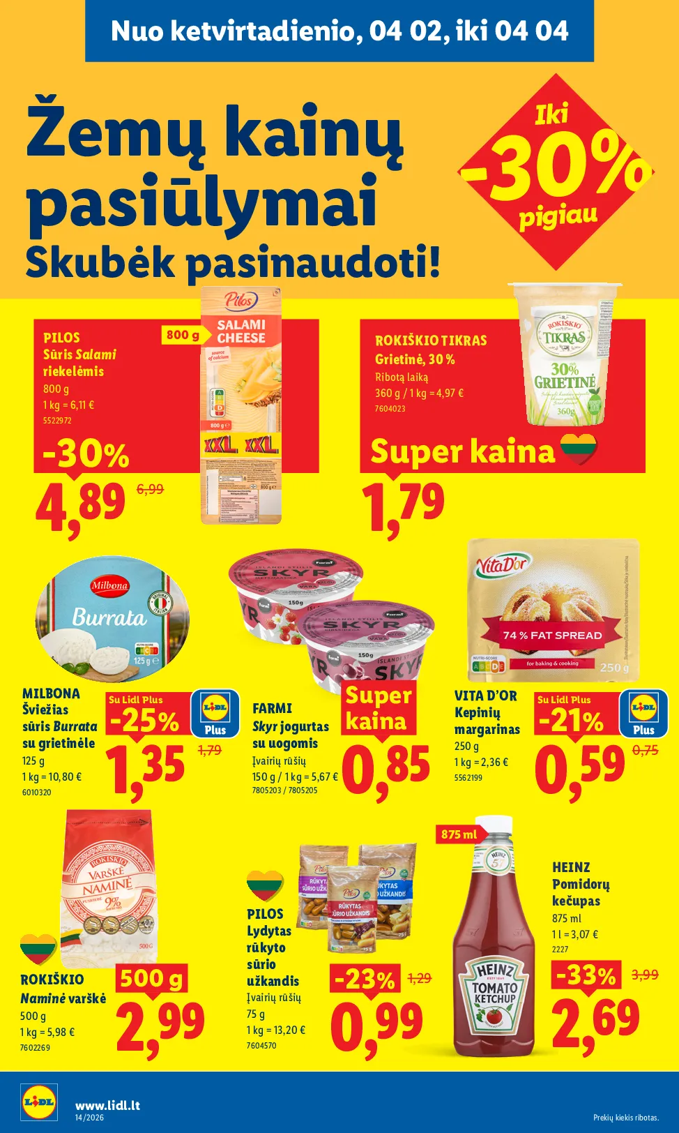 Lidl naujas leidinys – 32 psl.