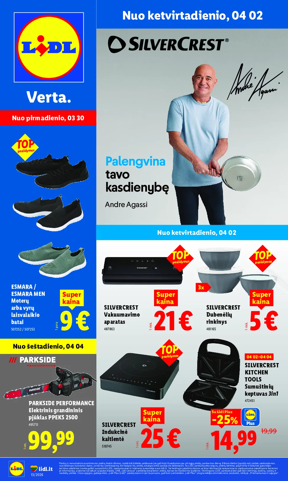 Lidl ne maisto naujas leidinys – 1 psl.