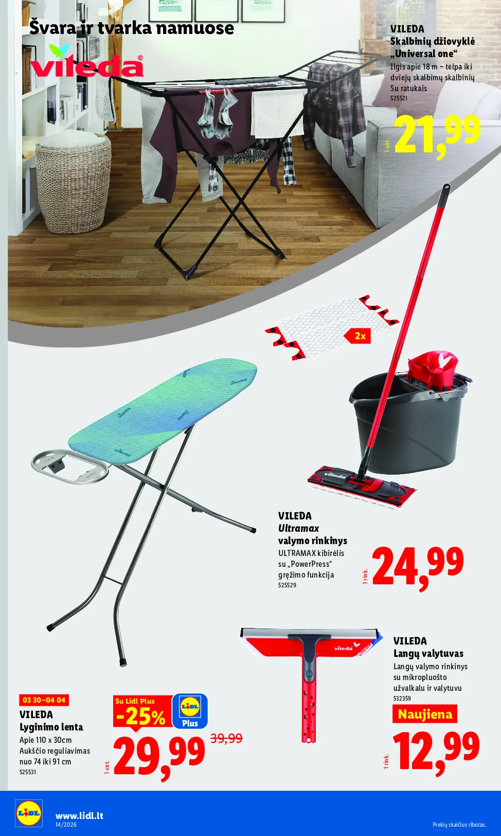 Lidl ne maisto naujas leidinys – 12 psl.