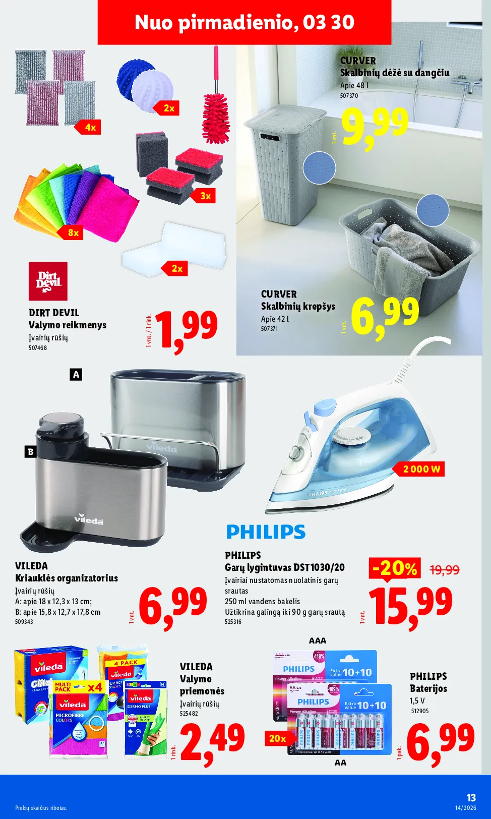 Lidl ne maisto naujas leidinys – 13 psl.