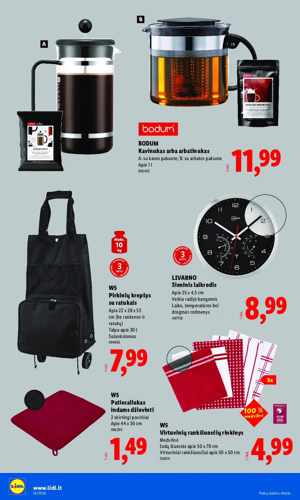 Lidl ne maisto naujas leidinys – 20 psl.