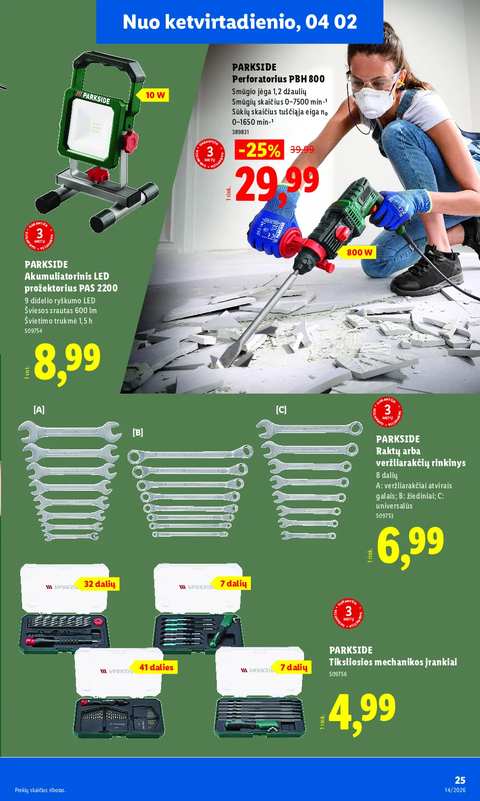 Lidl ne maisto naujas leidinys – 25 psl.