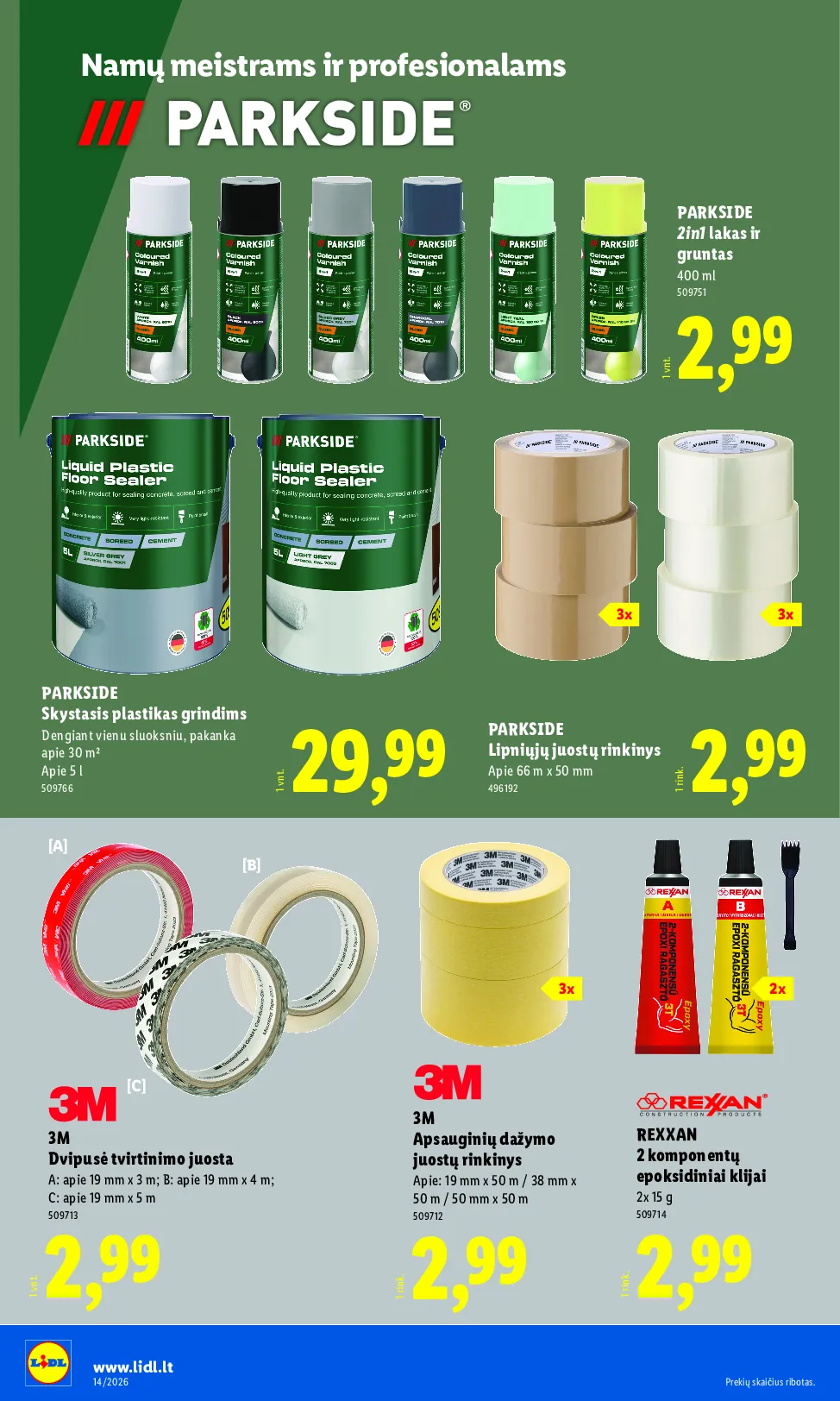 Lidl ne maisto naujas leidinys – 26 psl.