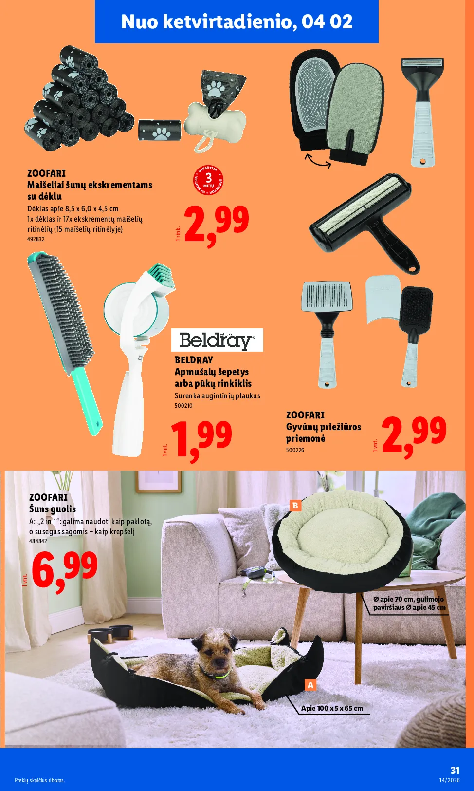 Lidl ne maisto naujas leidinys – 31 psl.