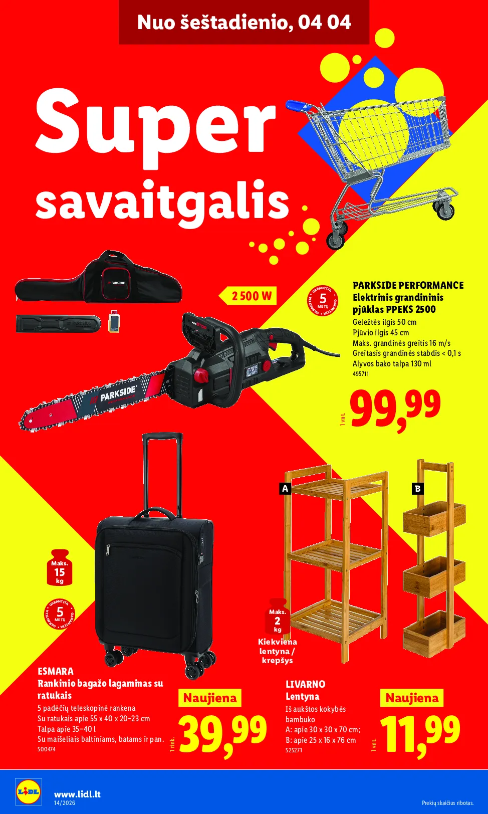 Lidl ne maisto naujas leidinys – 32 psl.