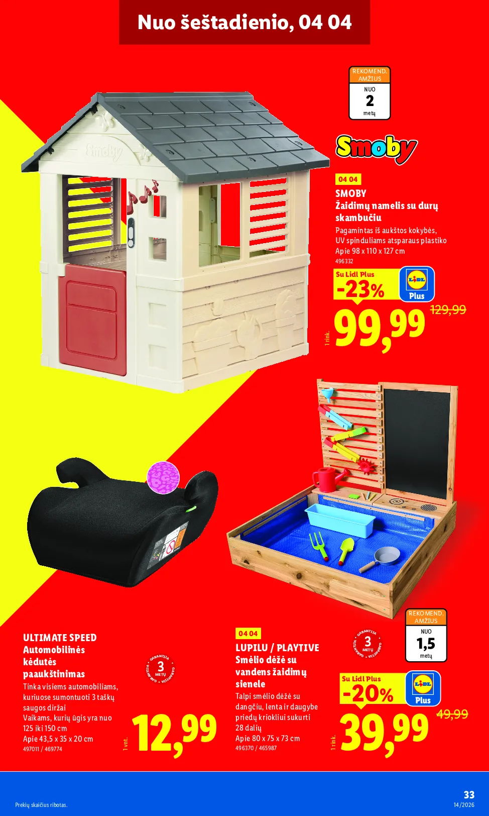 Lidl ne maisto naujas leidinys – 33 psl.