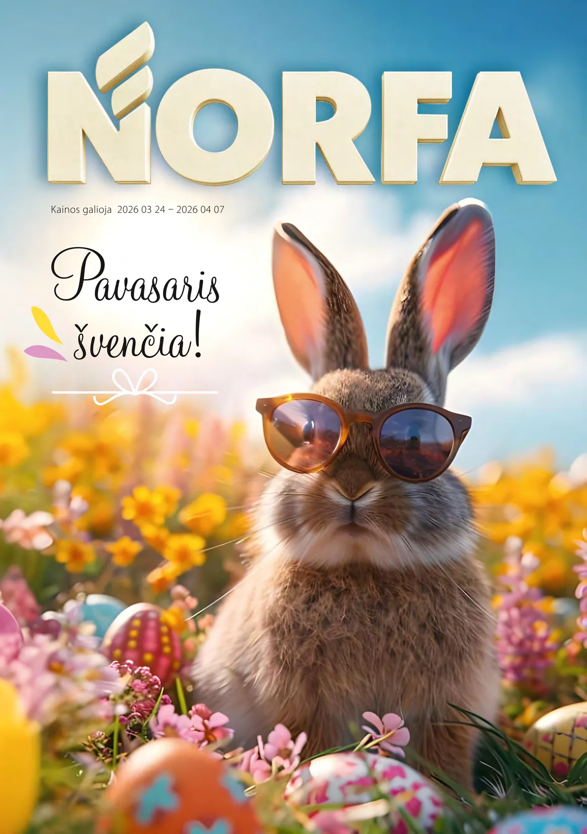 Norfa pavasaris švenčia – 1 psl.
