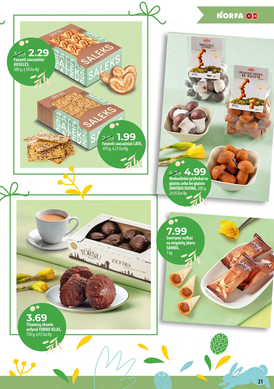 Norfa pavasaris švenčia – 21 psl.