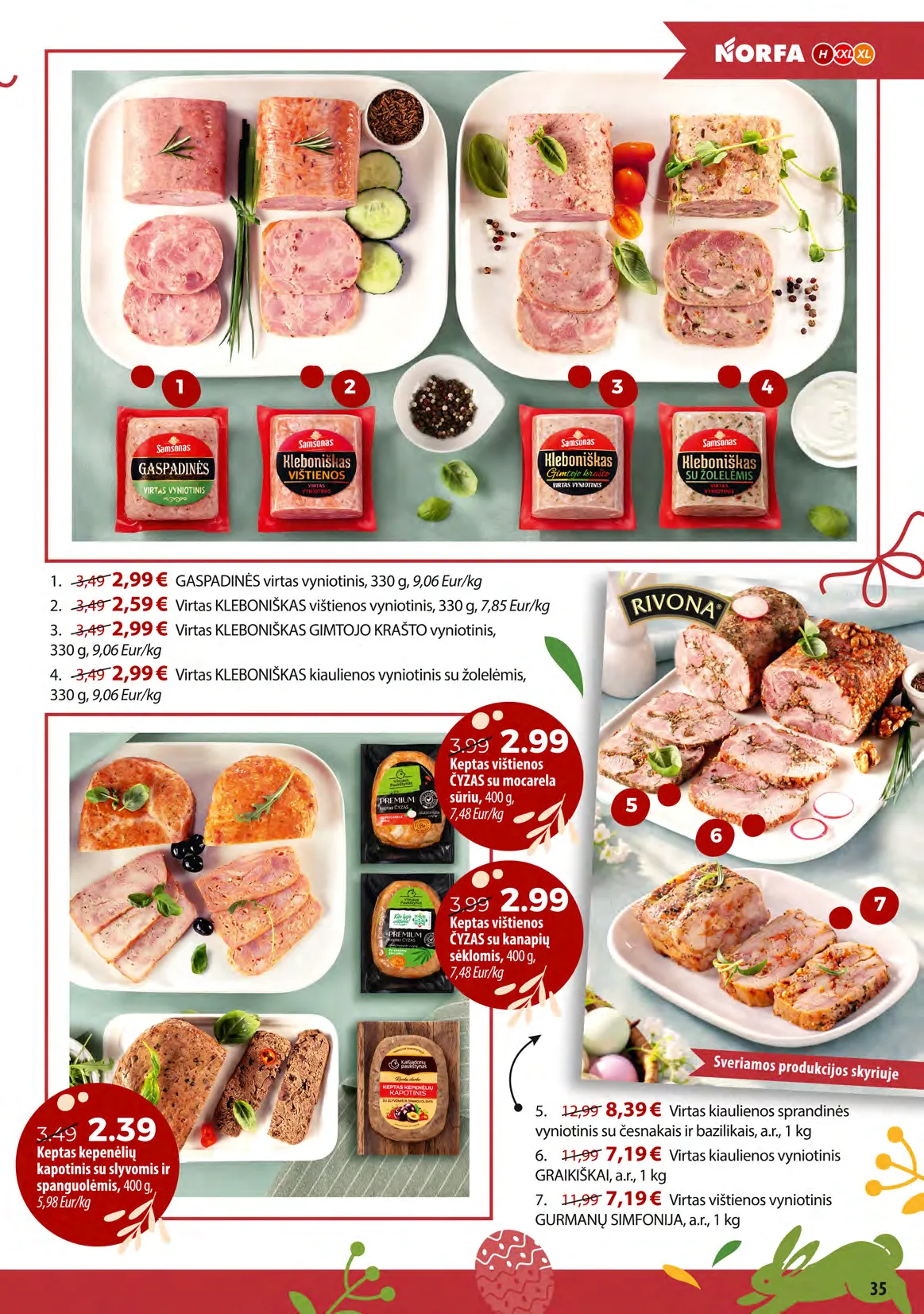 Norfa pavasaris švenčia – 35 psl.