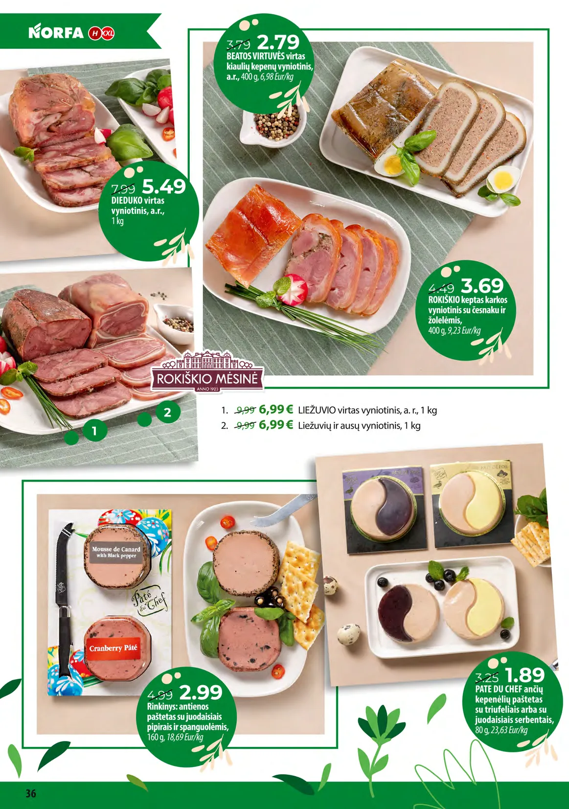 Norfa pavasaris švenčia – 36 psl.