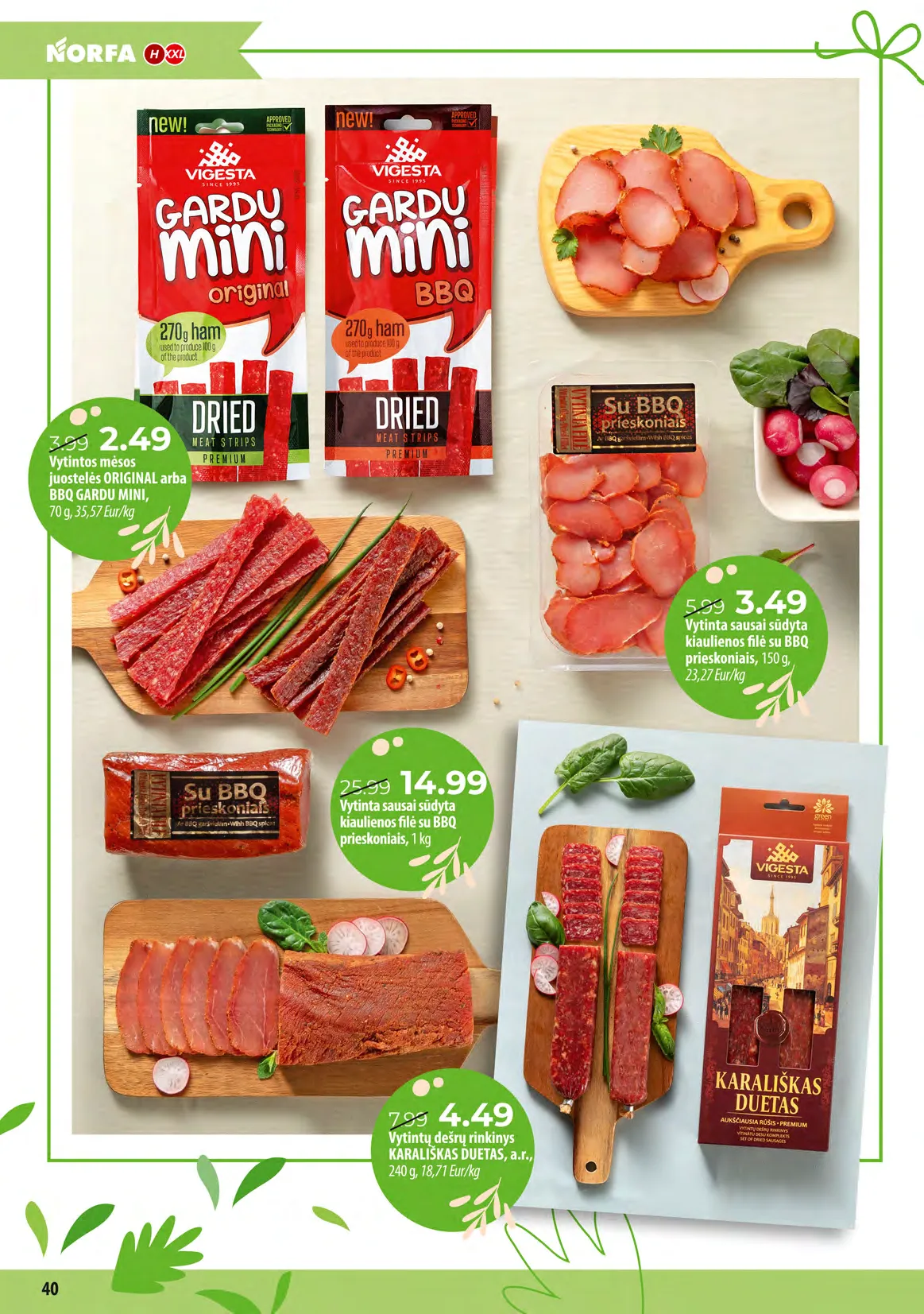 Norfa pavasaris švenčia – 40 psl.