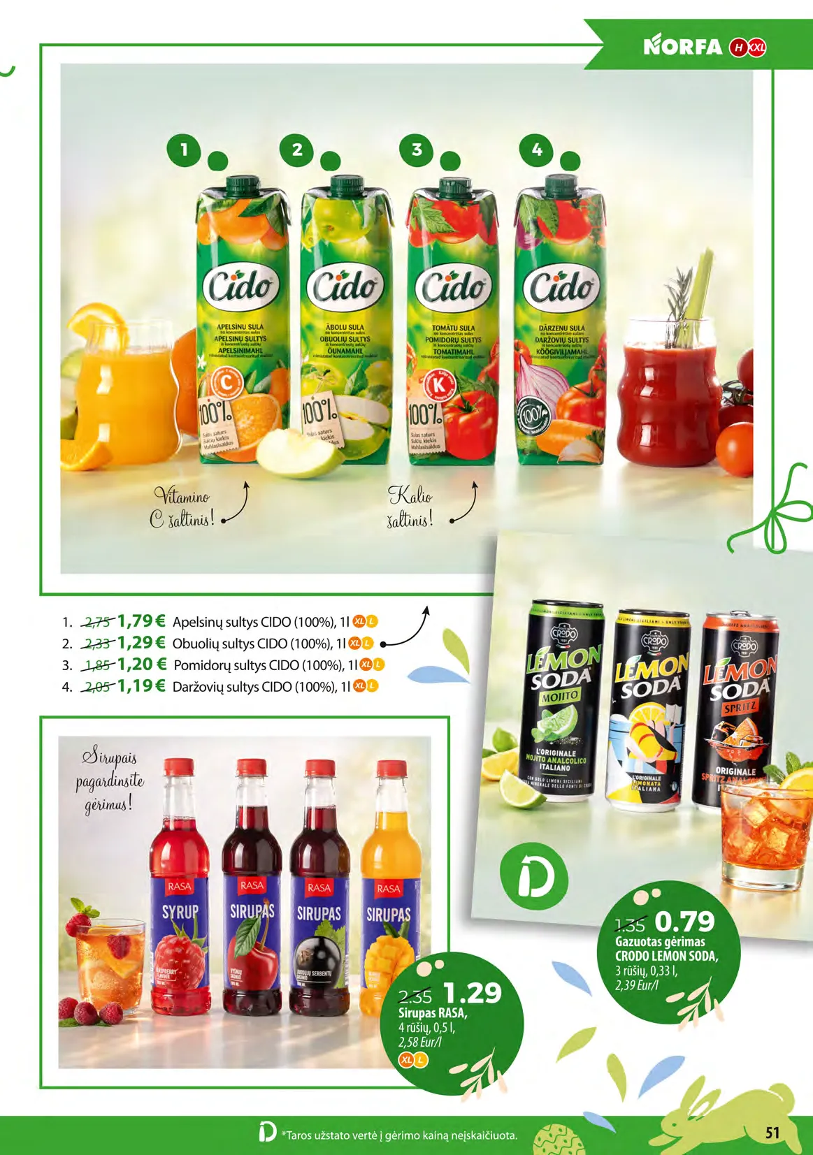 Norfa pavasaris švenčia – 51 psl.